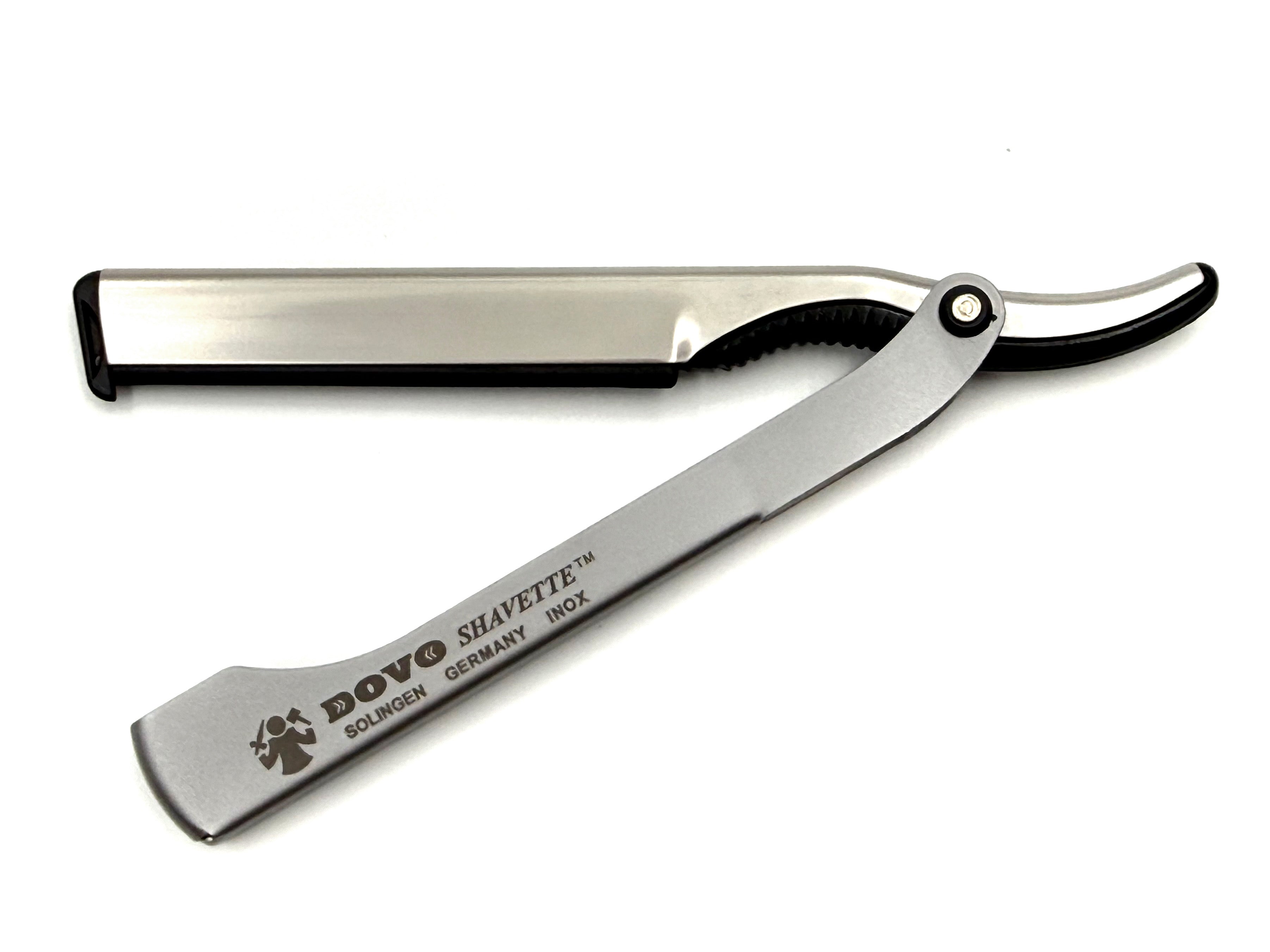 Dovo Shavette Straight Razor - Stainless