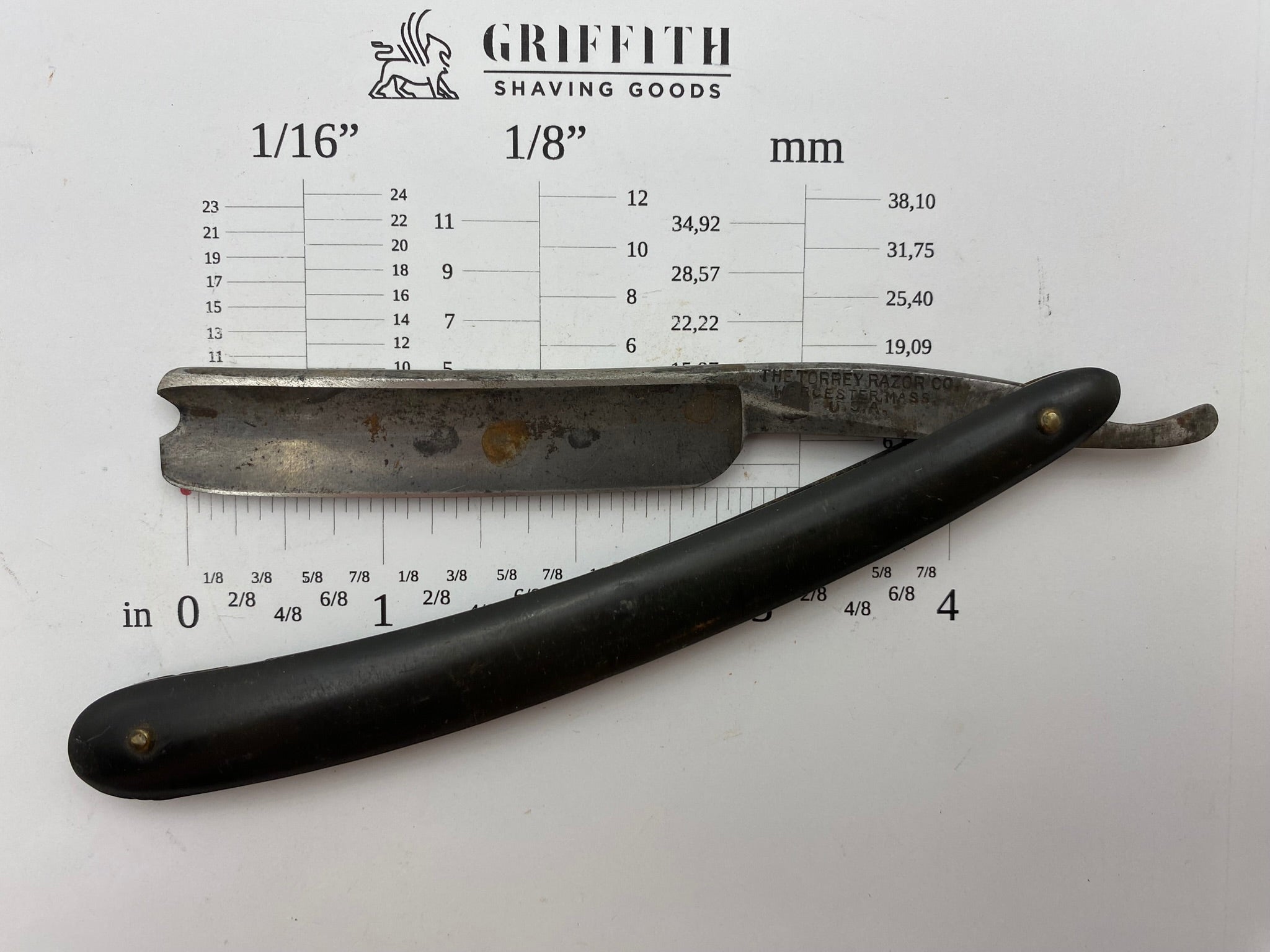 Vintage Torrey Razor Co. Razor for Restoration