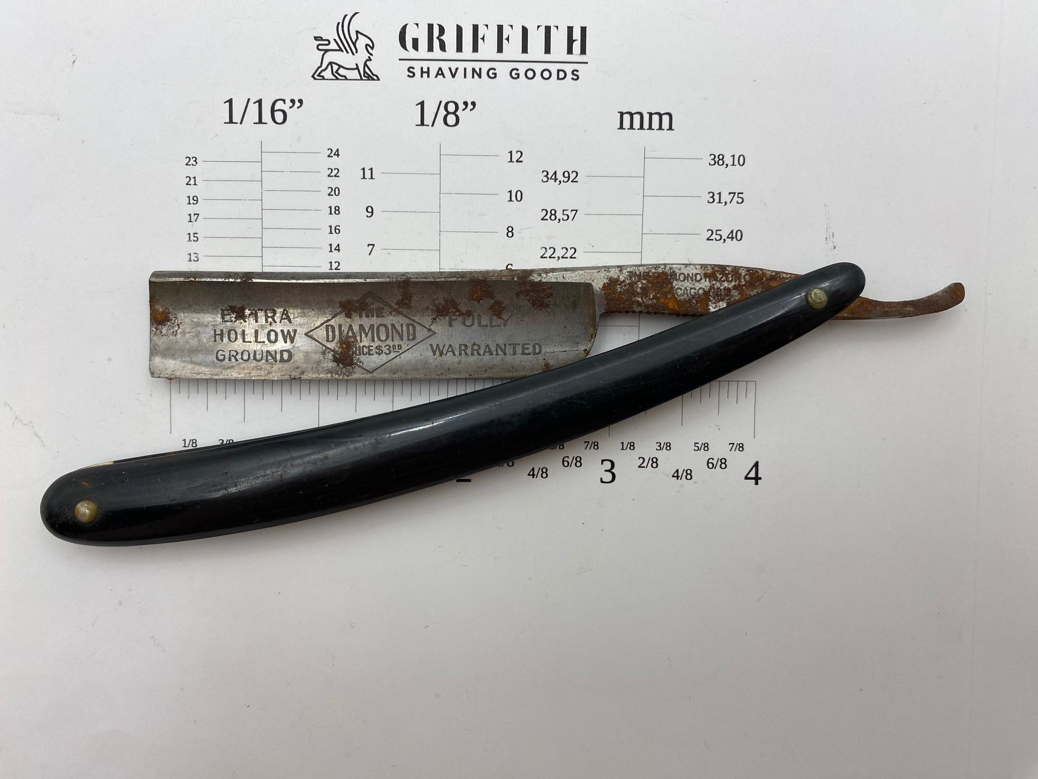 Vintage Diamond Razor Co. Razor for Restoration