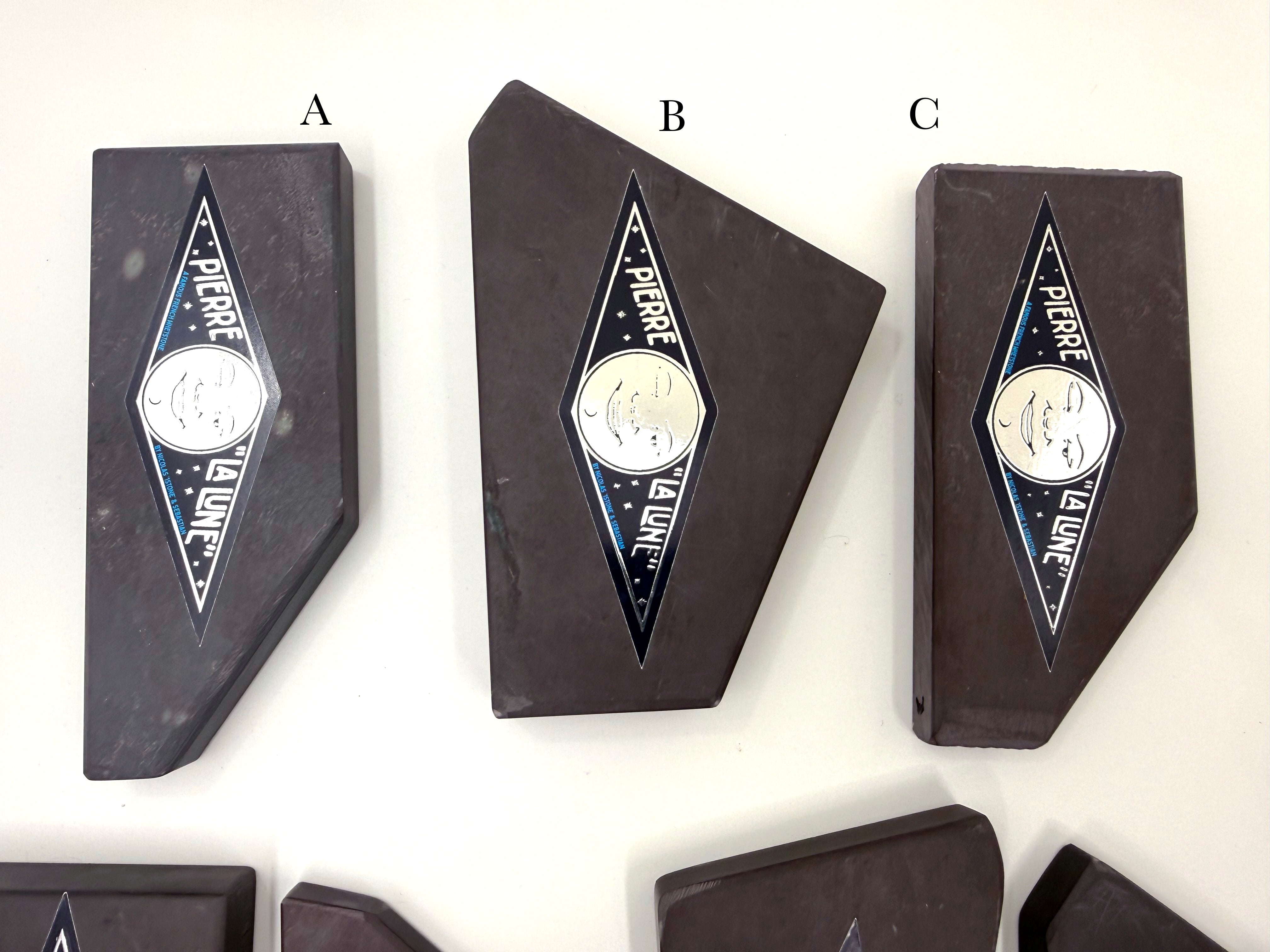 Pierre "La Lune" French Fine Finishing Razor Hone Sharpening Stone - LARGE SIZE Bouts - CHOOSE YOUR STONE