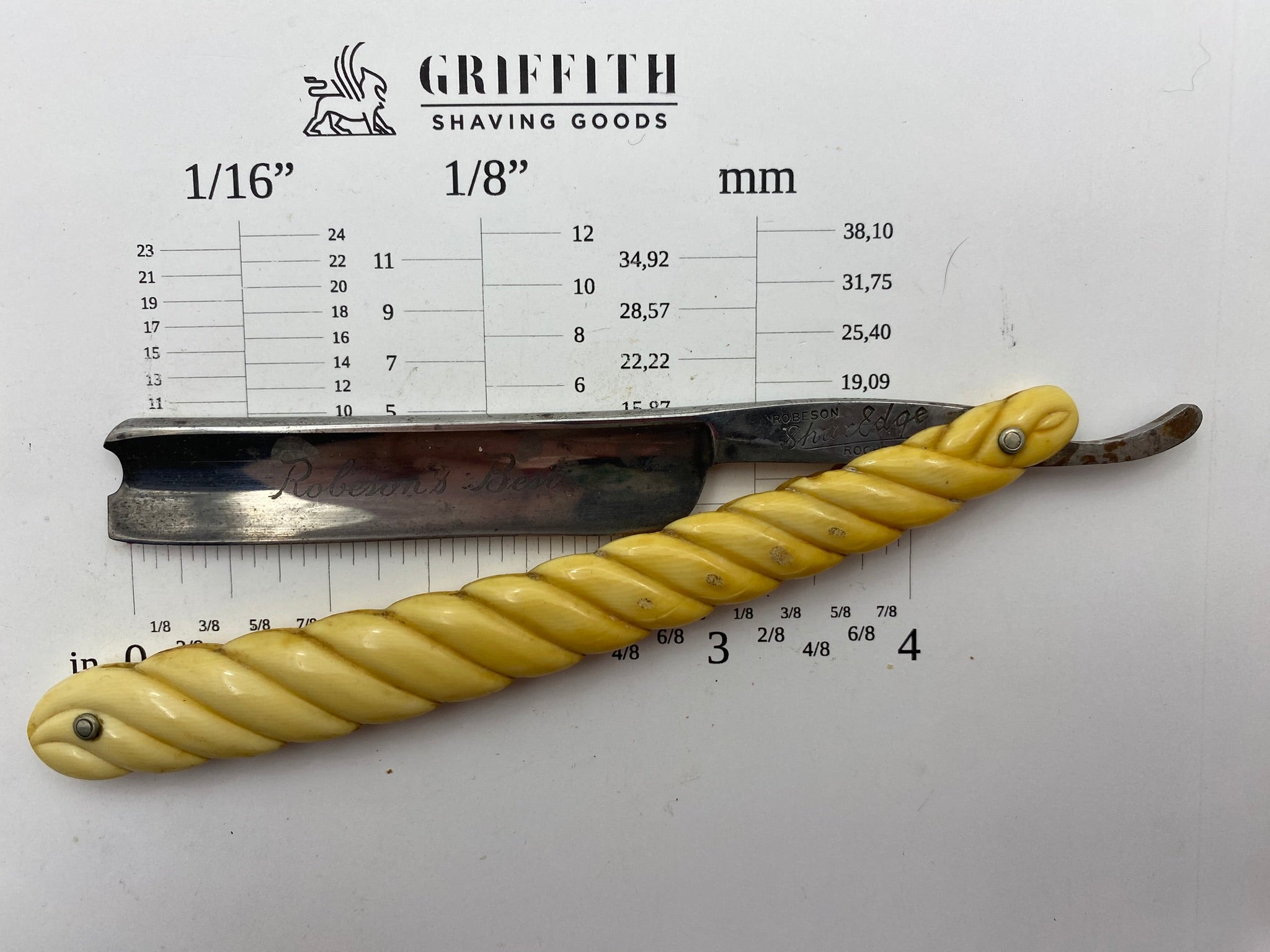 Vintage Robeson's Best American Razor for Restoration