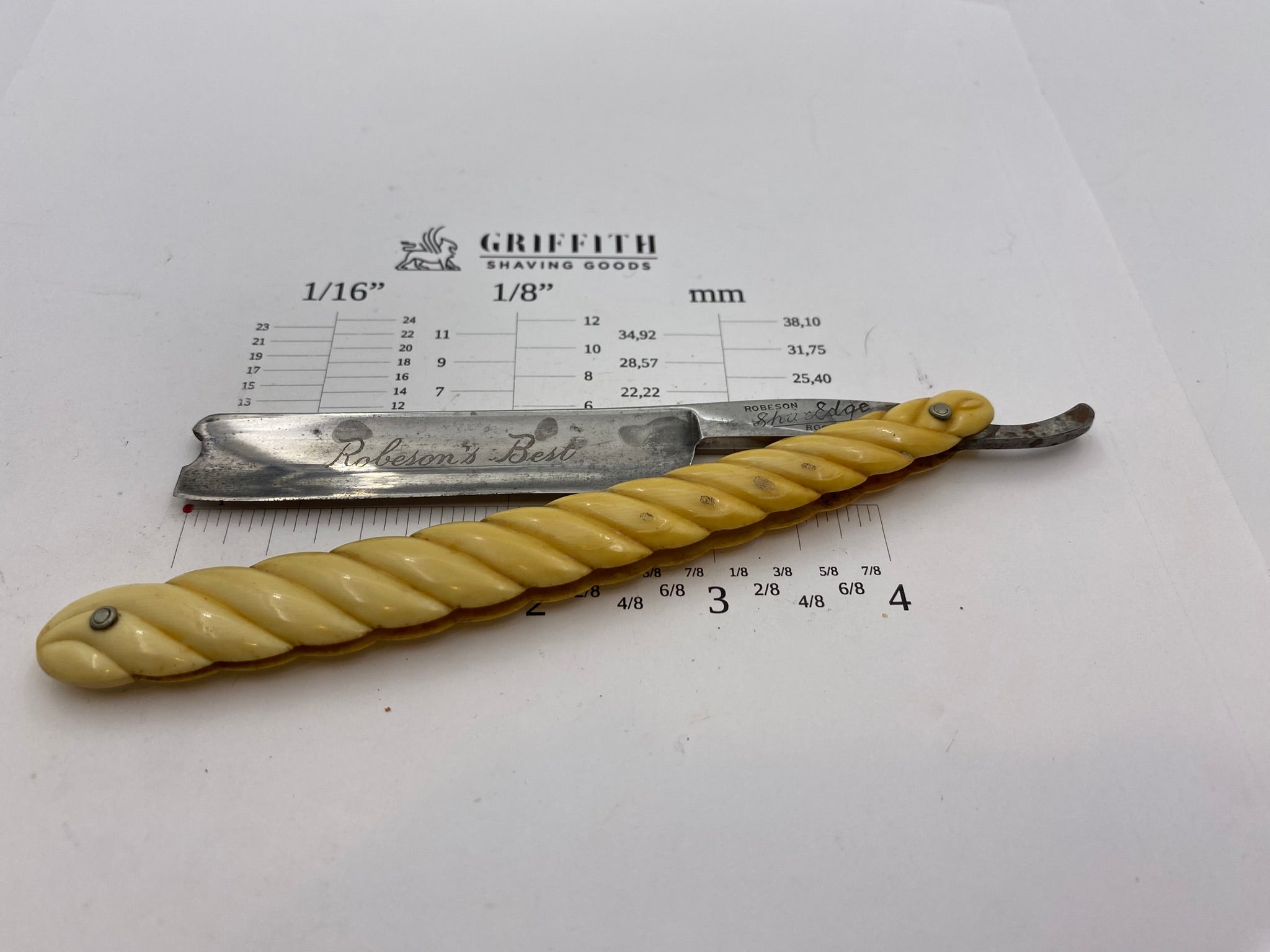 Vintage Robeson's Best American Razor for Restoration