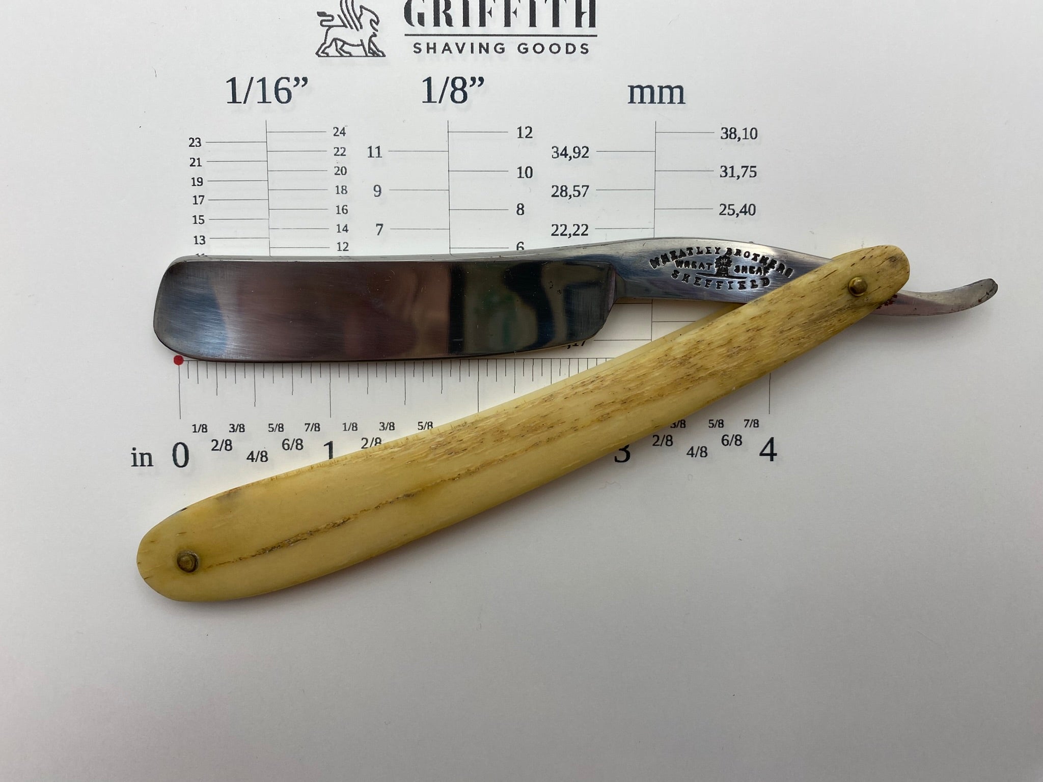 Vintage Wheatley Brothers Sheffield Razor for Restoration