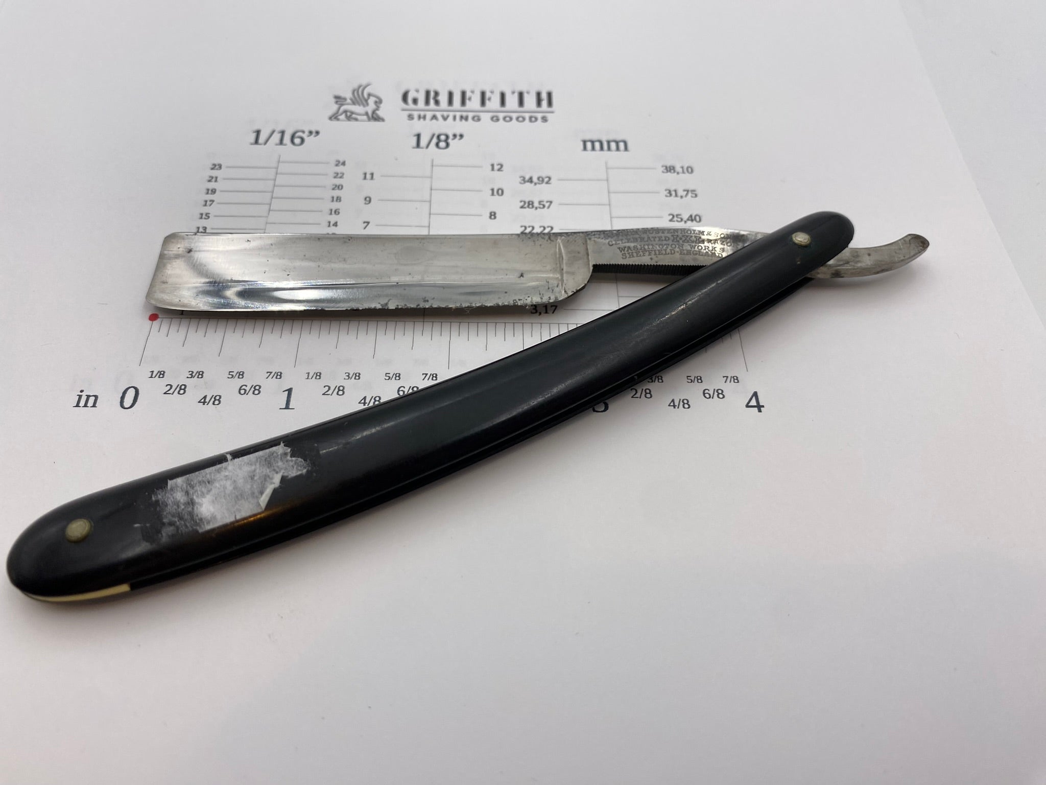 Vintage Wostenholm & Sons Sheffield Razor for Restoration