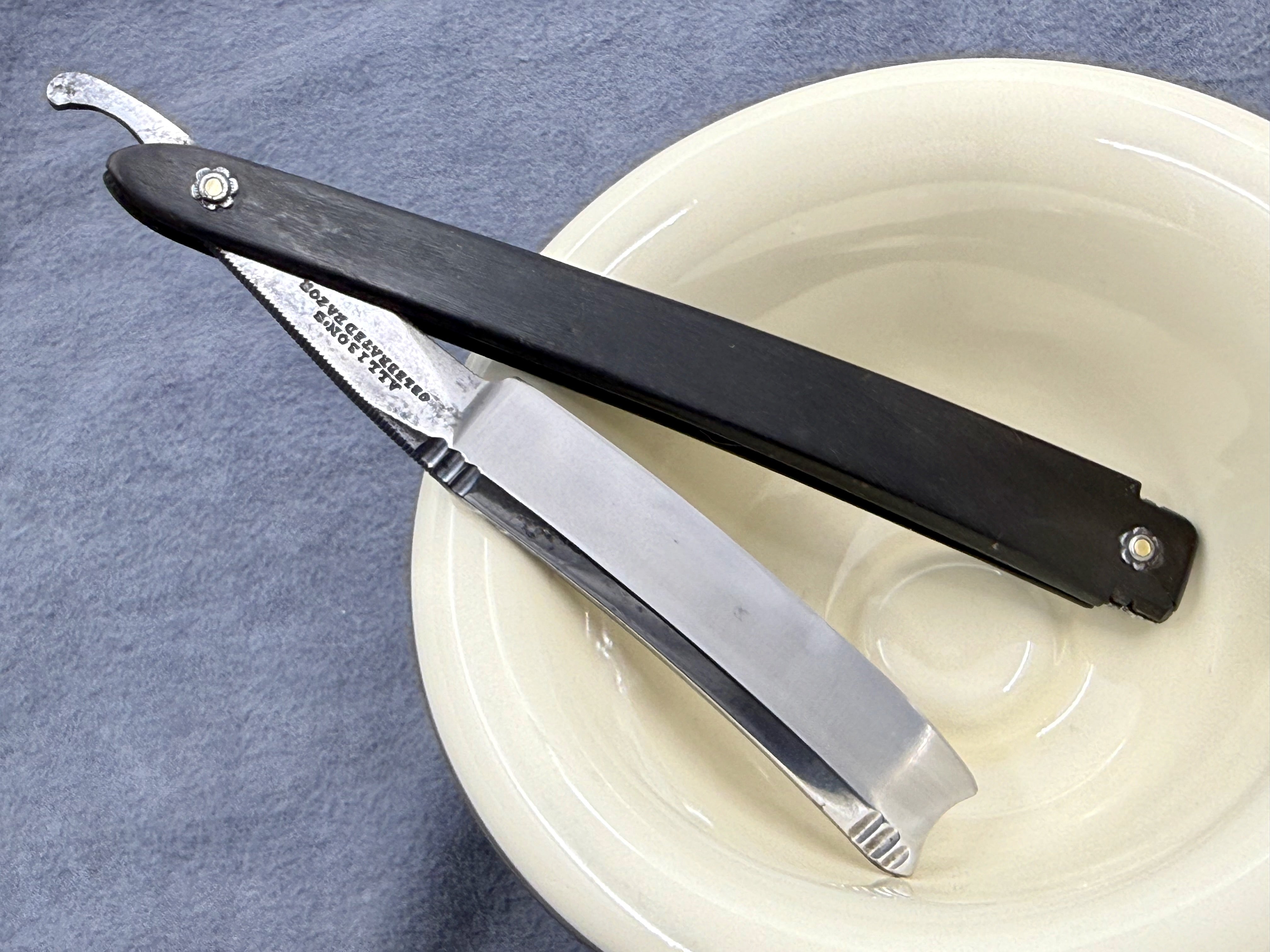 Allison's Celebrated Razor - Restored 11/16 Near Wedge Early 1800s Sheffield Straight Razor - Shave Ready