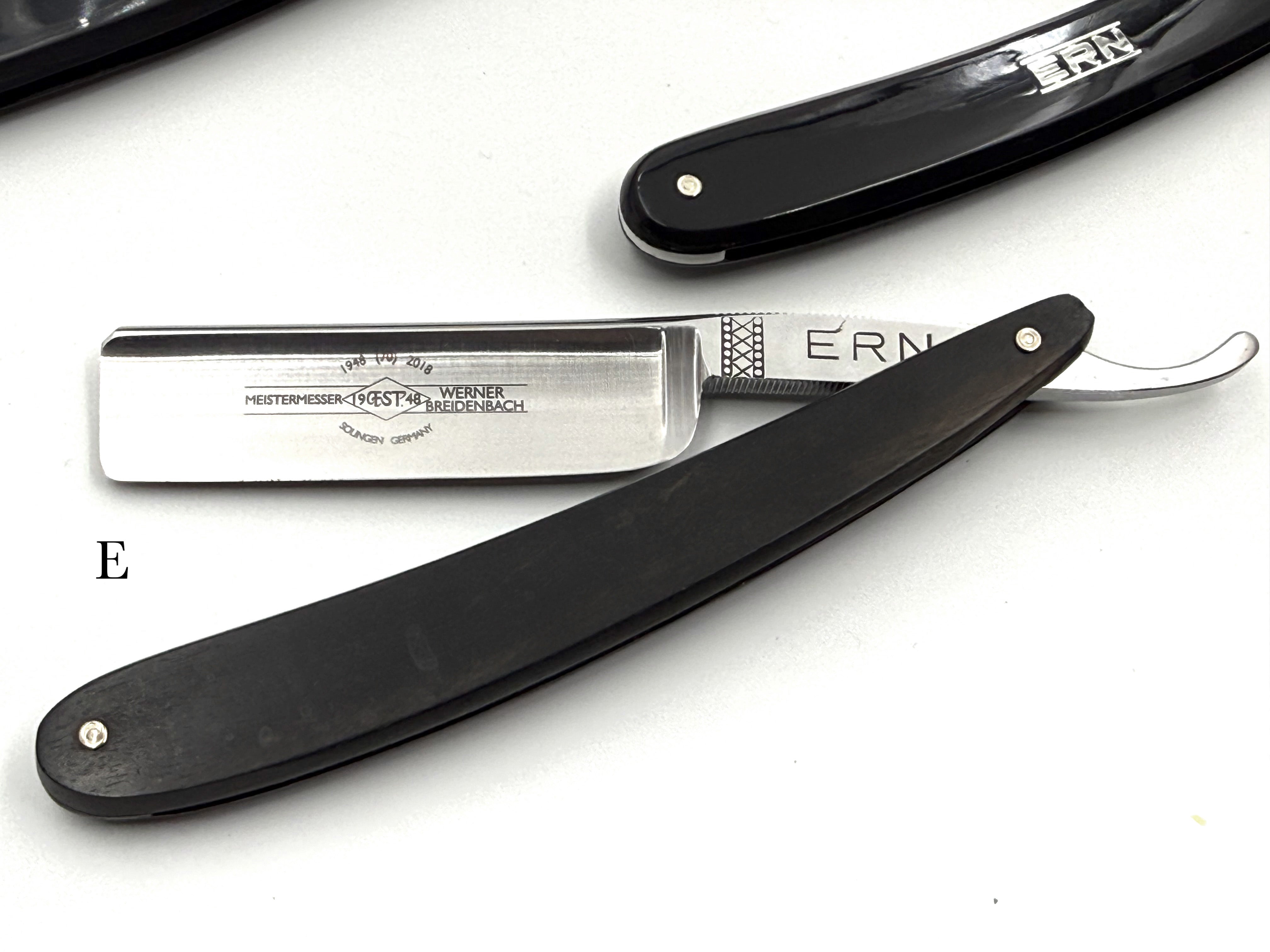 Carl Friedrich ERN - New Full Hollow 6/8 Solingen Straight Razors - CHOOSE YOUR RAZOR