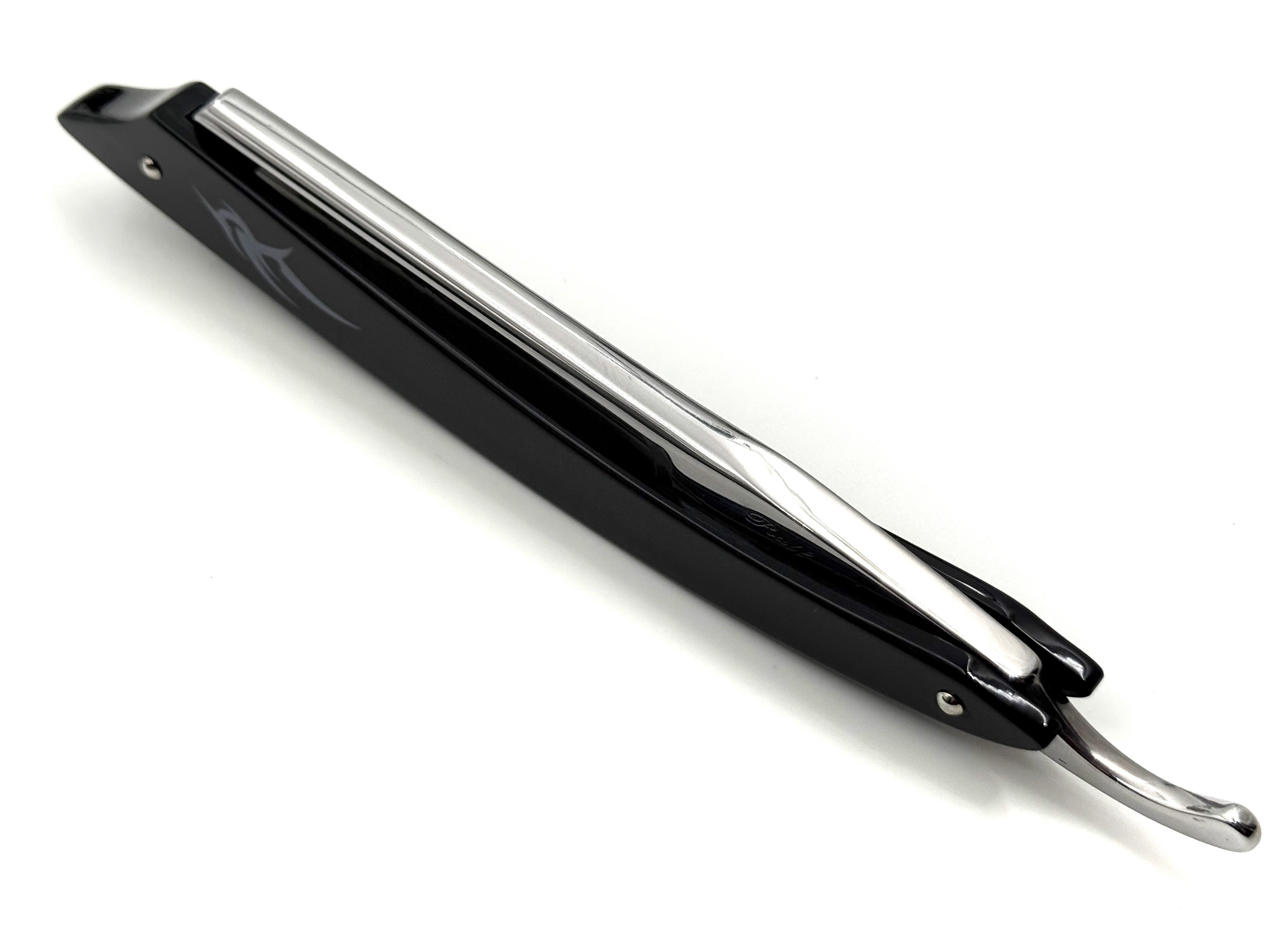 Ralf Aust 7/8 Blade with Round Tip & Acrylic Scales Full Hollow Solingen Straight Razor