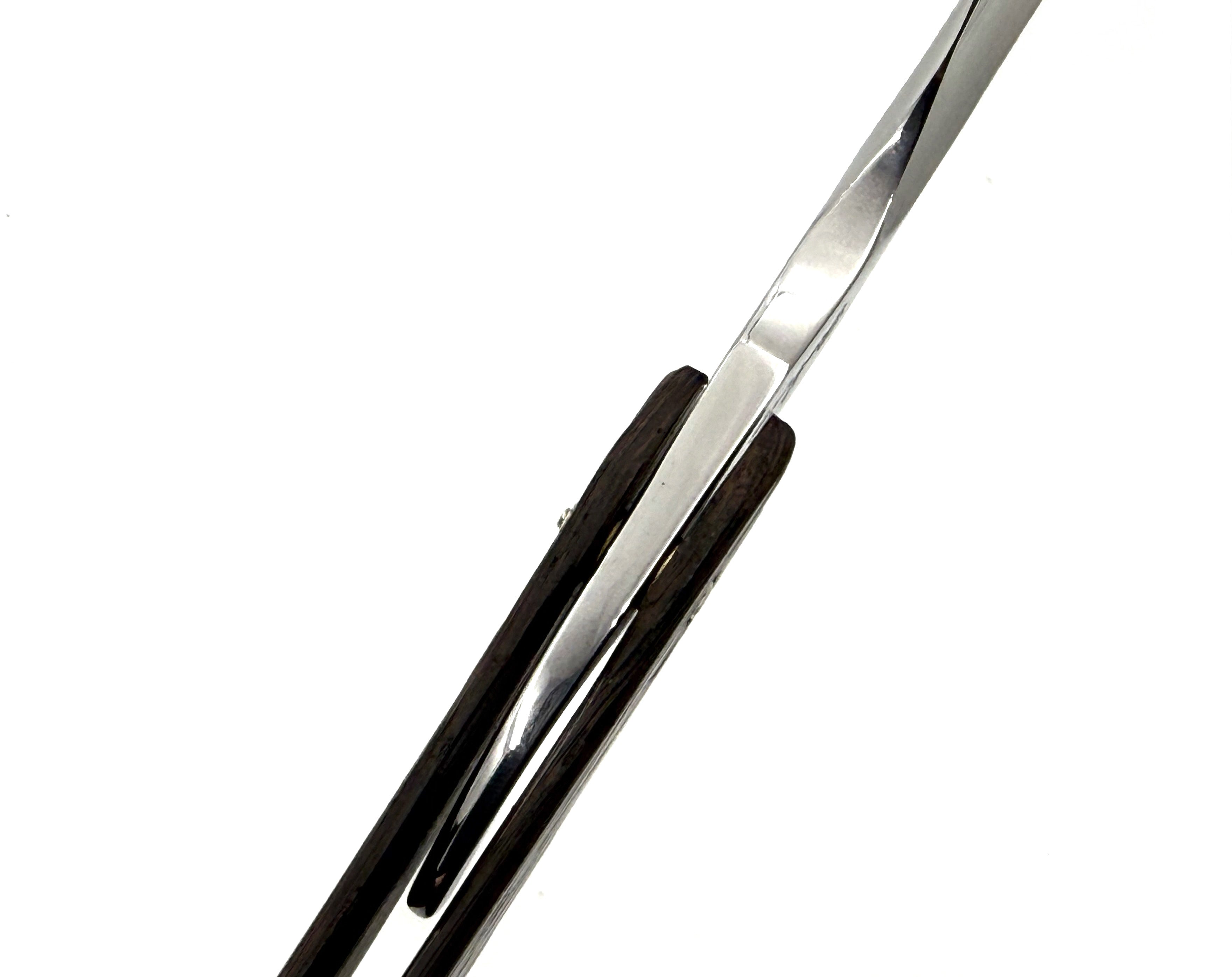 Ralf Aust 6/8 Blade with American Tip & Wenge Scales Full Hollow Solingen Straight Razor