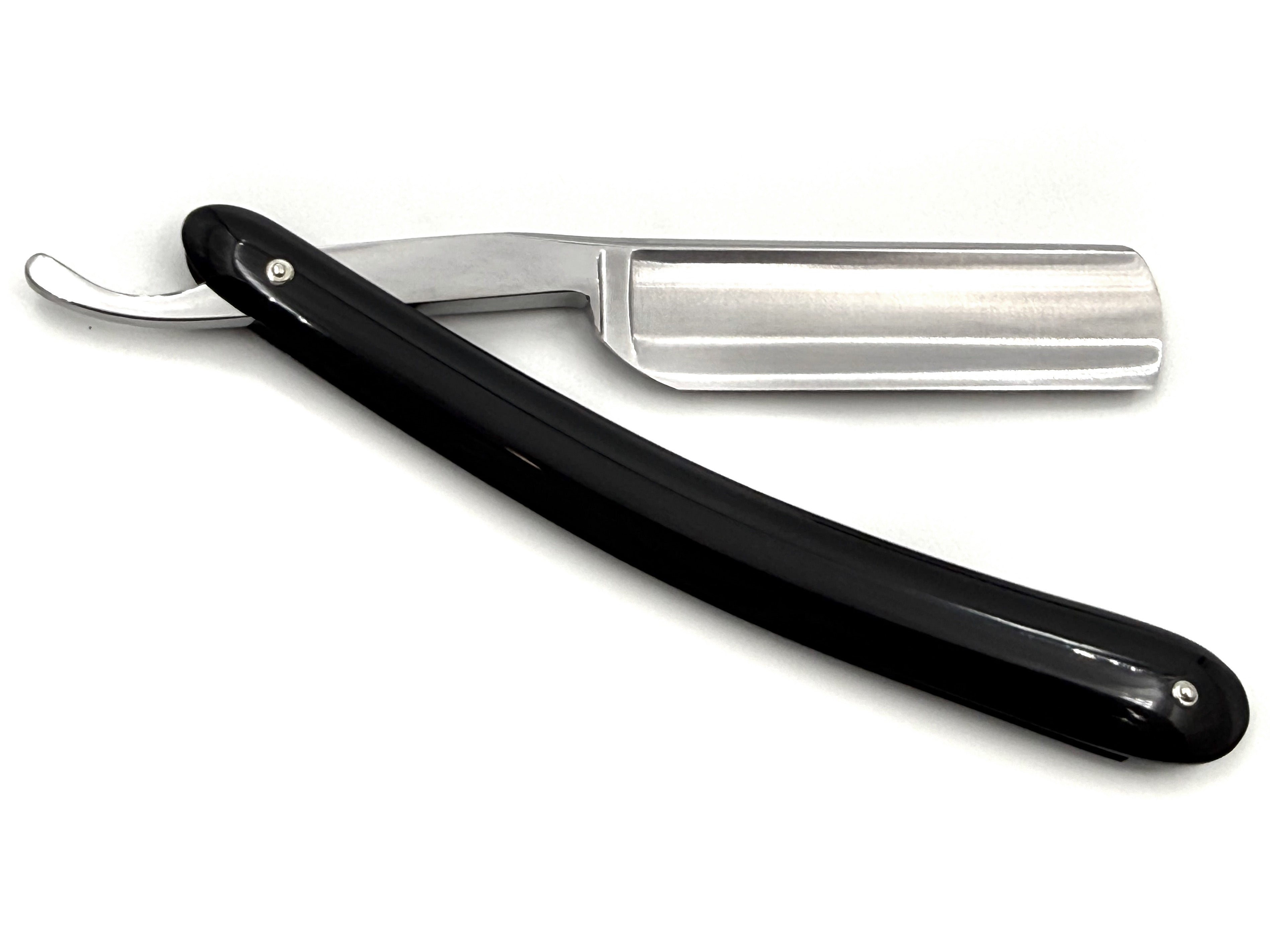 Ralf Aust 6/8 Blade with Round Tip & Plastic Scales Full Hollow Solingen Straight Razor