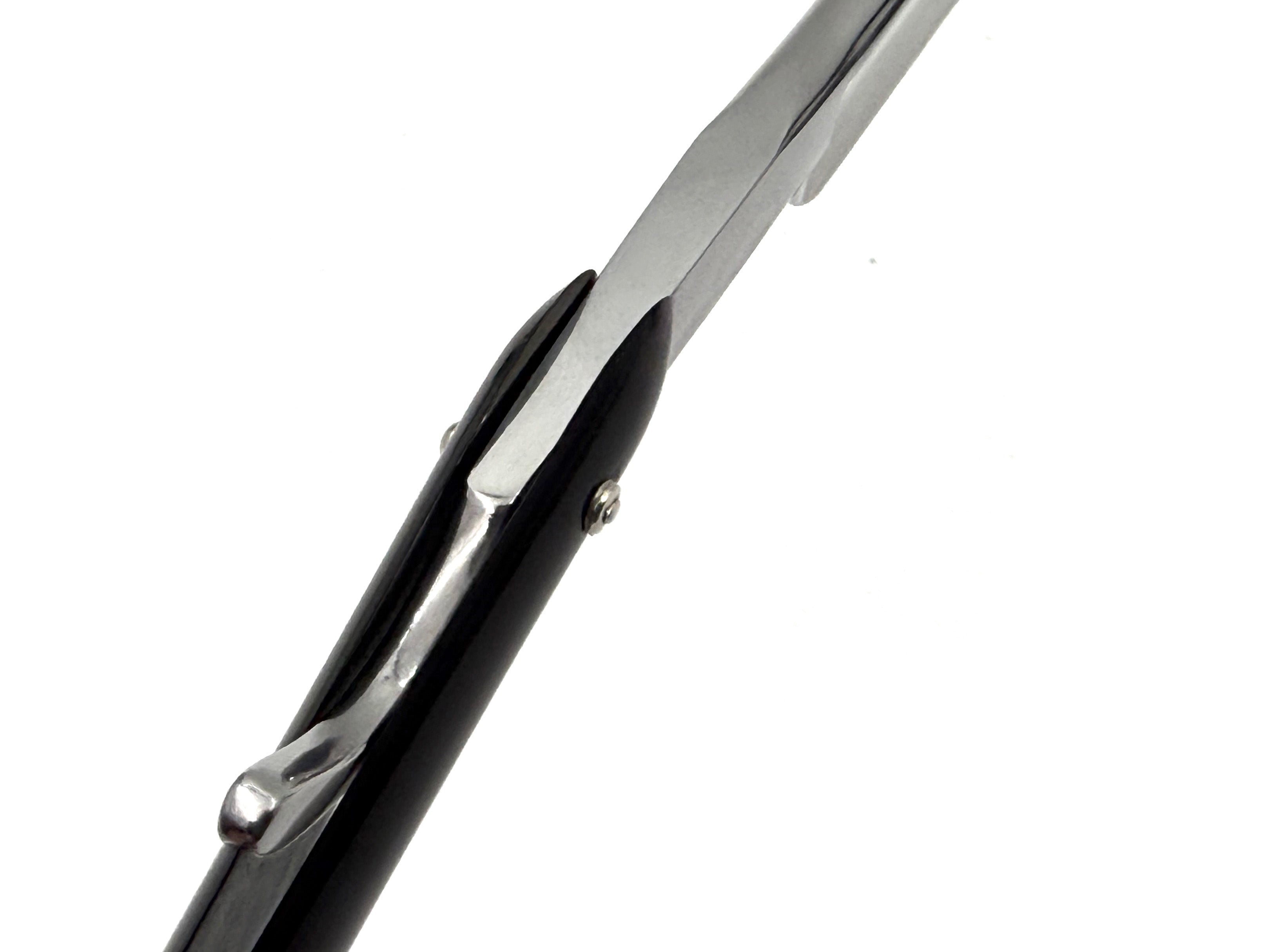 Ralf Aust 6/8 Blade with Round Tip & Plastic Scales Full Hollow Solingen Straight Razor