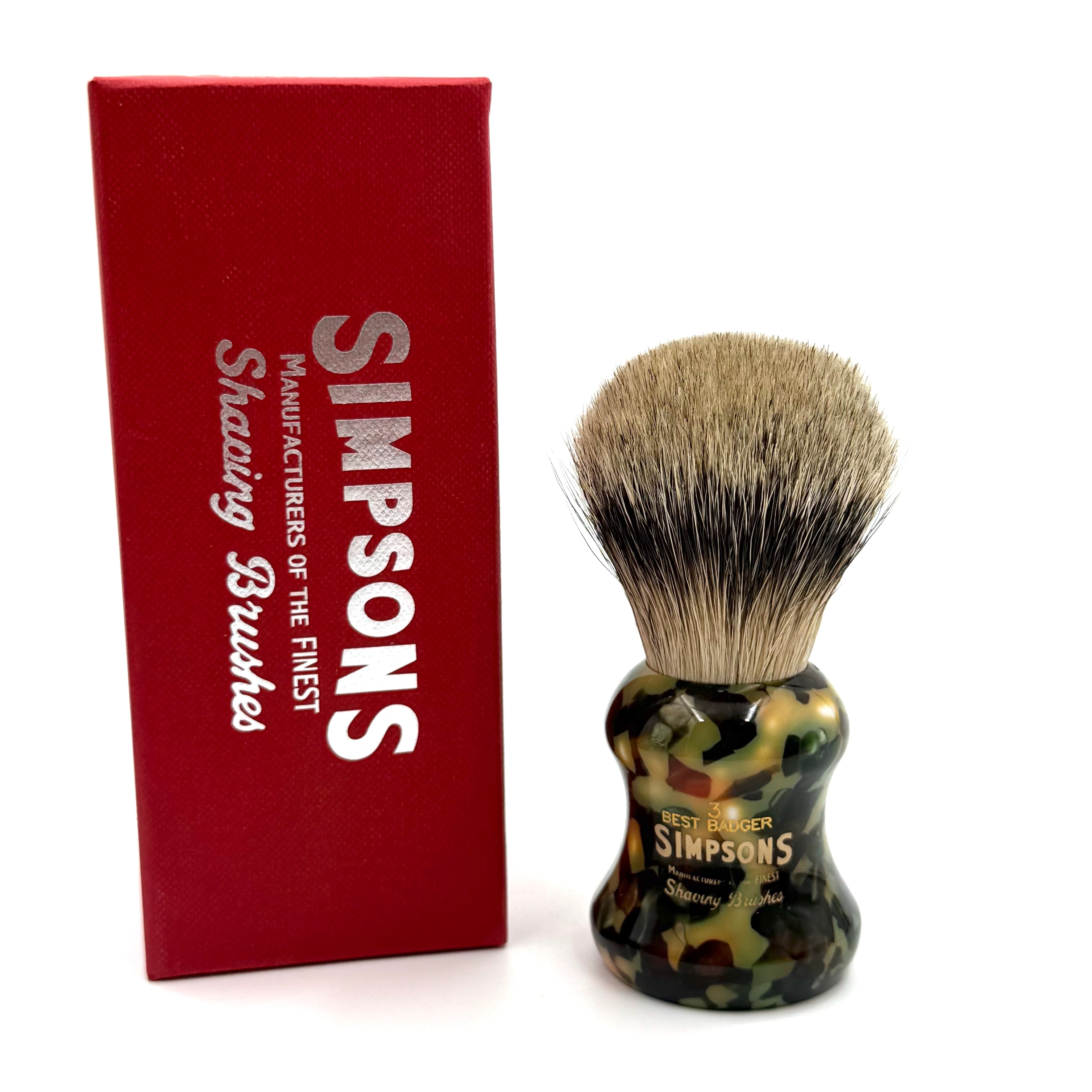 Limited Edition Eagle 3 Best Badger Shaving Brush - Autumn Falls