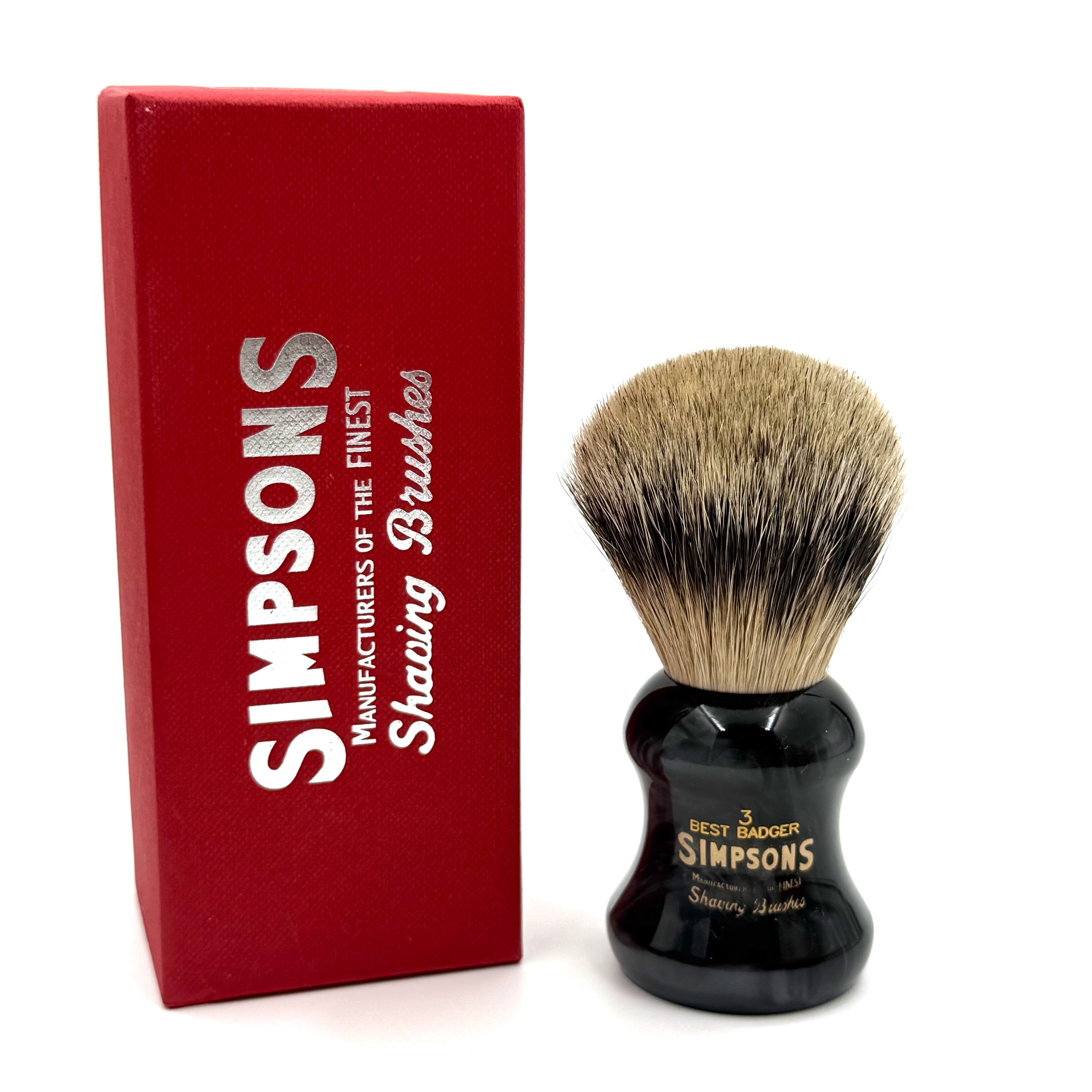 Limited Edition Eagle 3 Best Badger Shaving Brush - Black Magic