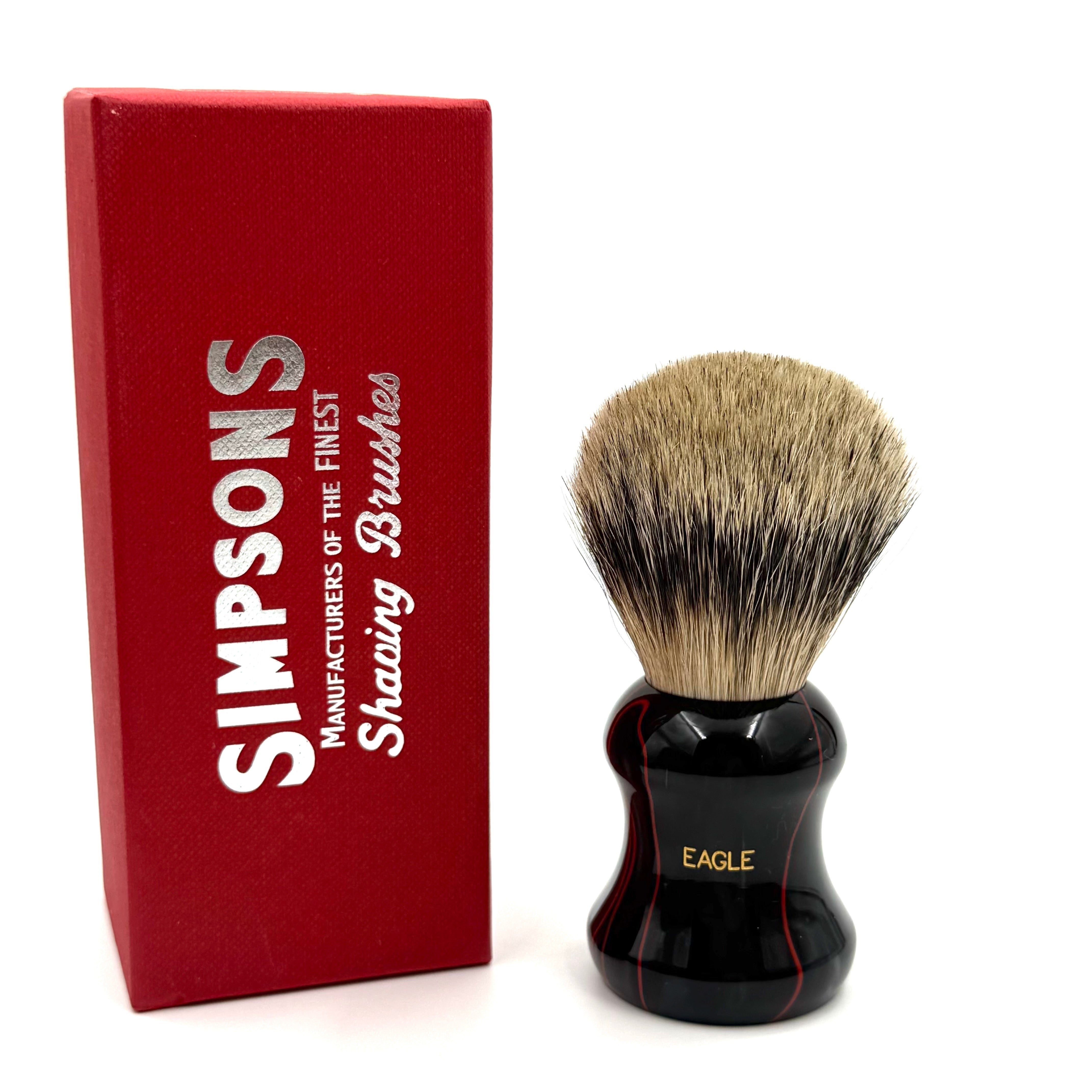 Limited Edition Eagle 3 Best Badger Shaving Brush - Black Magic