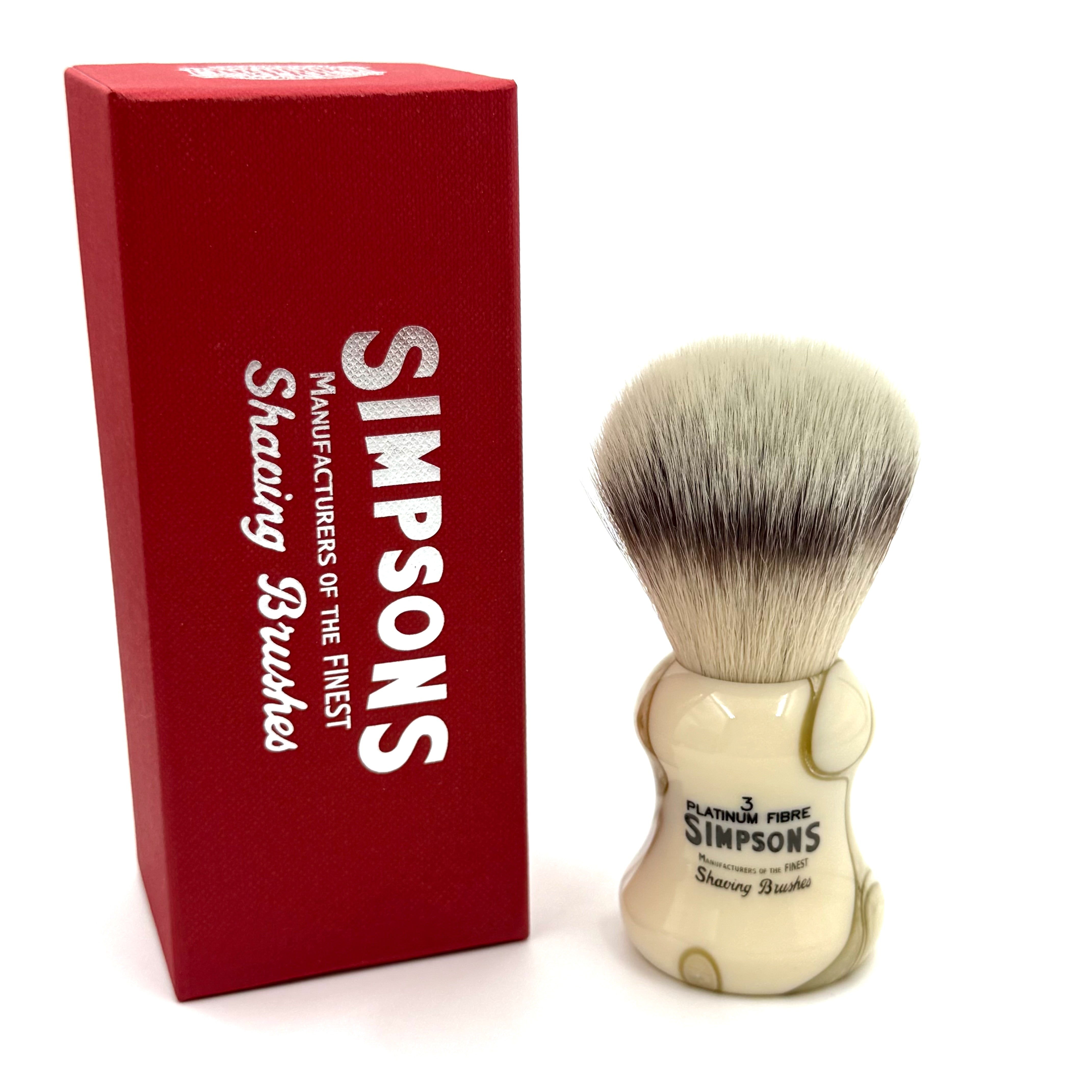 Limited Edition Eagle 3 Platinum Synthetic Shaving Brush - Vesta