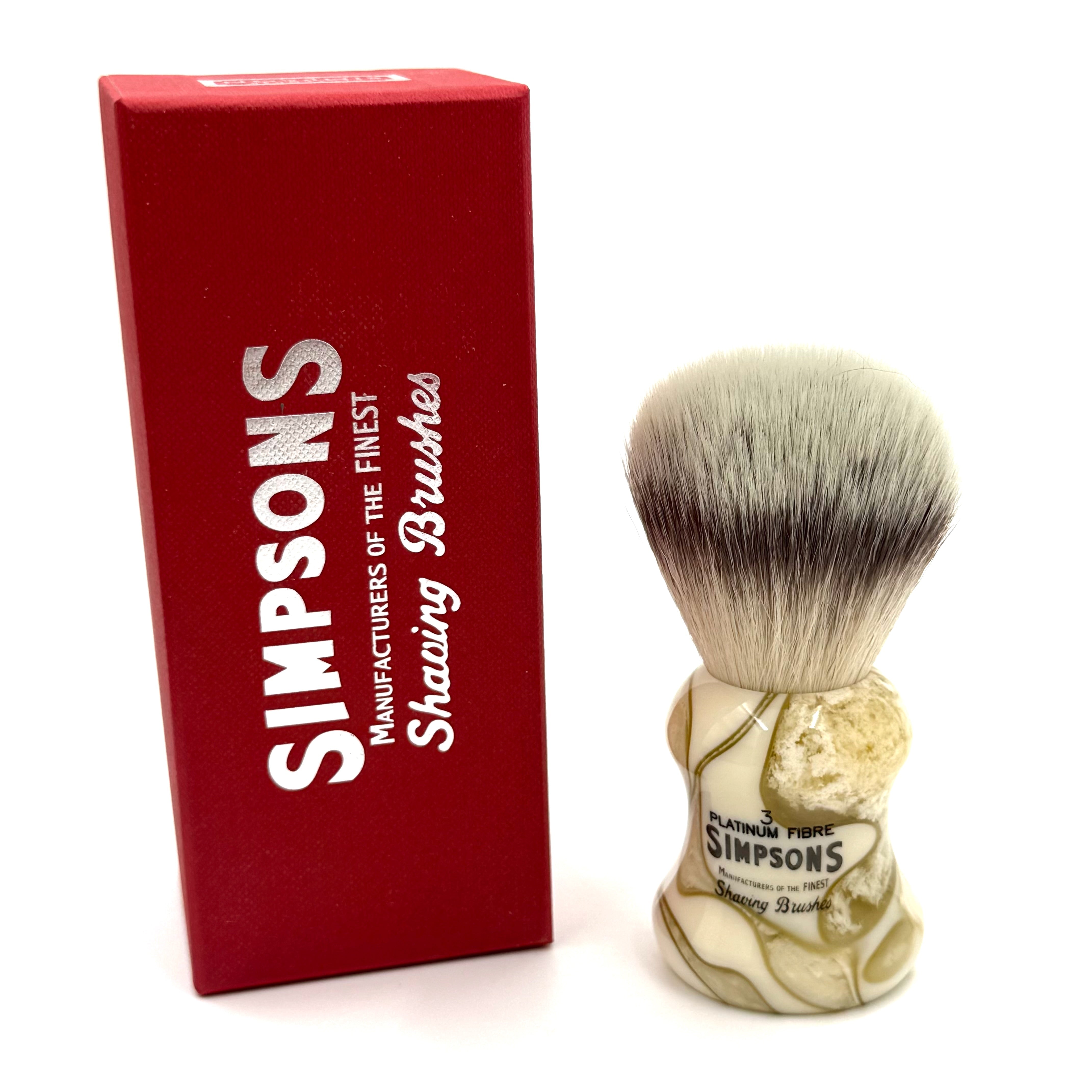 Limited Edition Eagle 3 Platinum Synthetic Shaving Brush - Vesta
