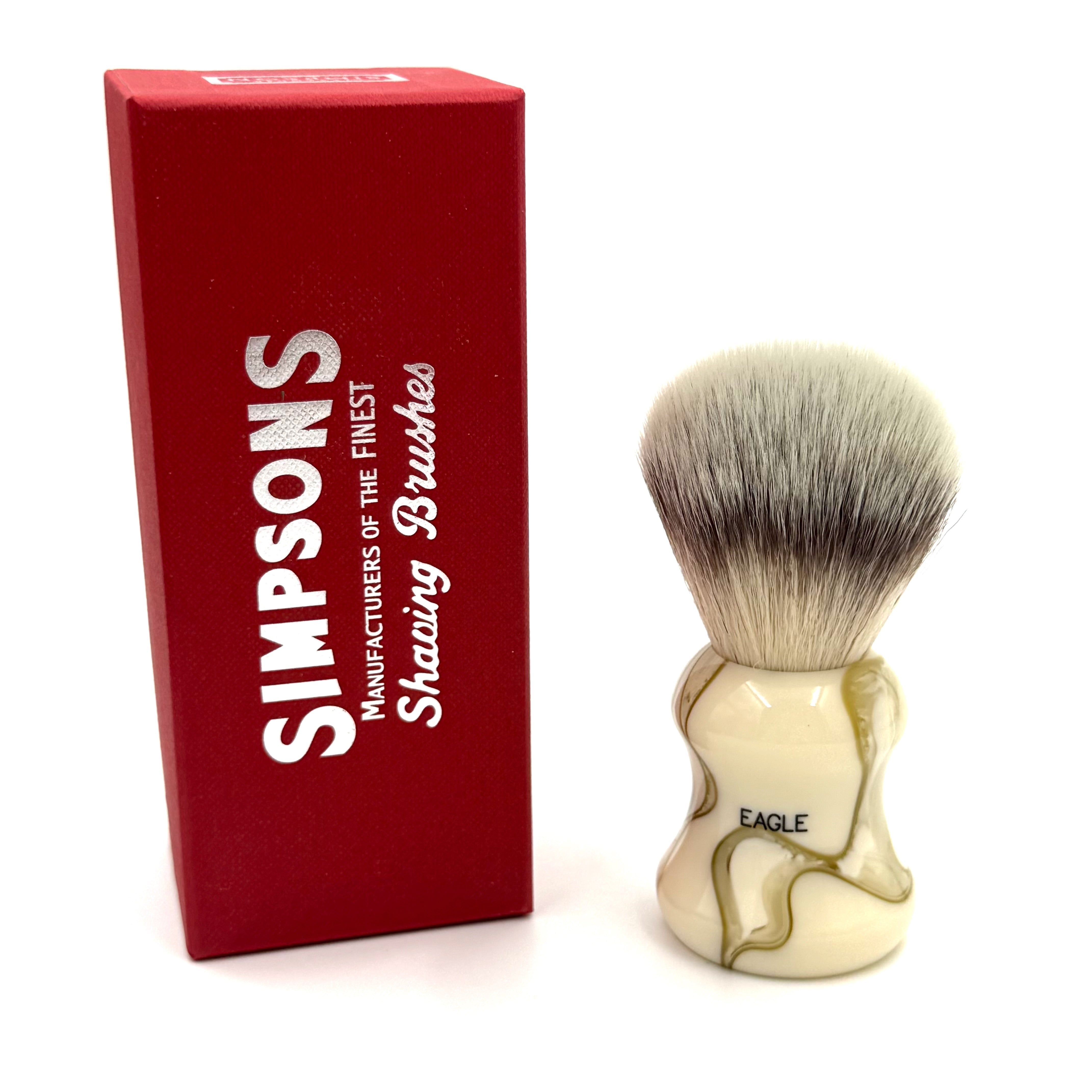 Limited Edition Eagle 3 Platinum Synthetic Shaving Brush - Vesta