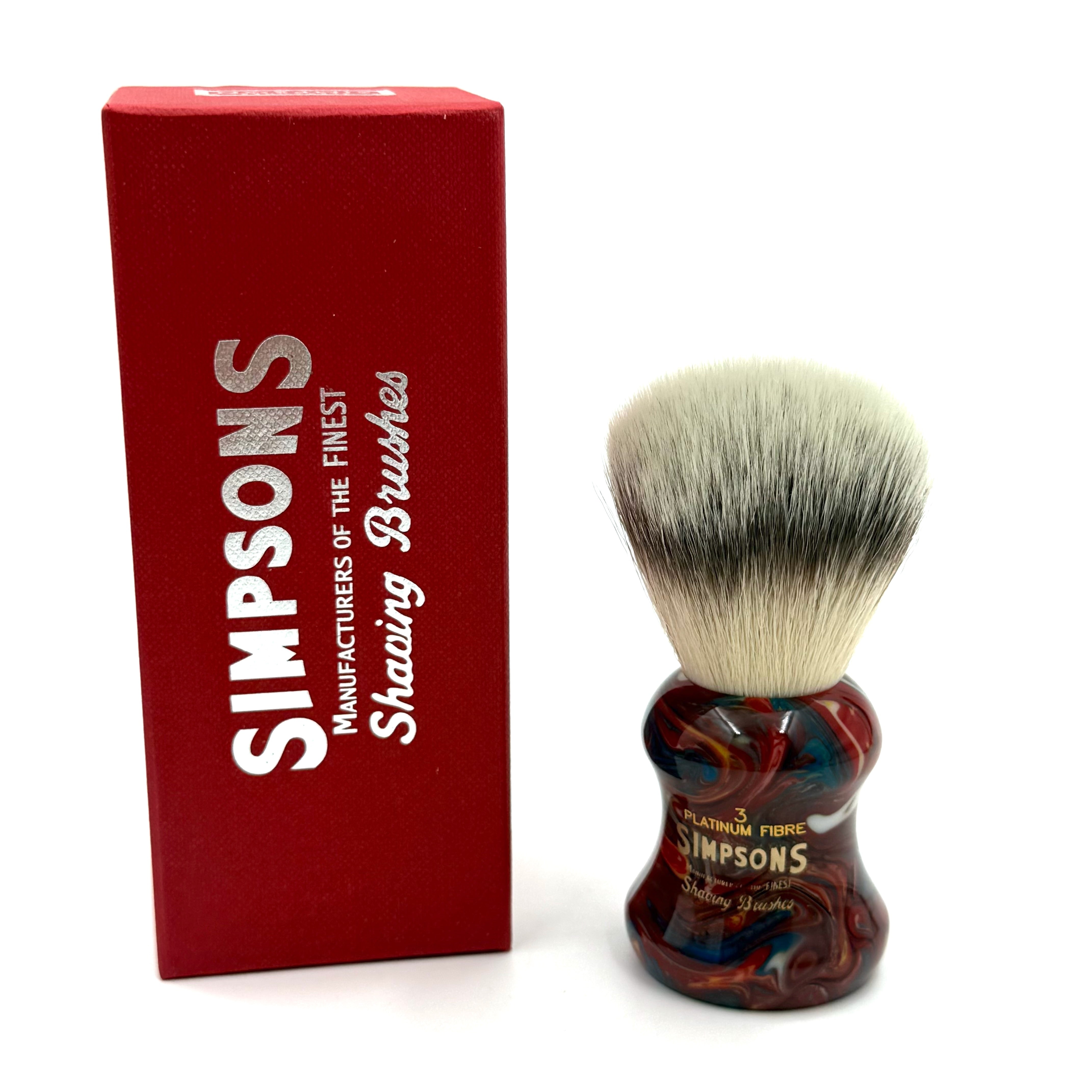 Limited Edition Eagle 3 Platinum Synthetic Shaving Brush - Triton