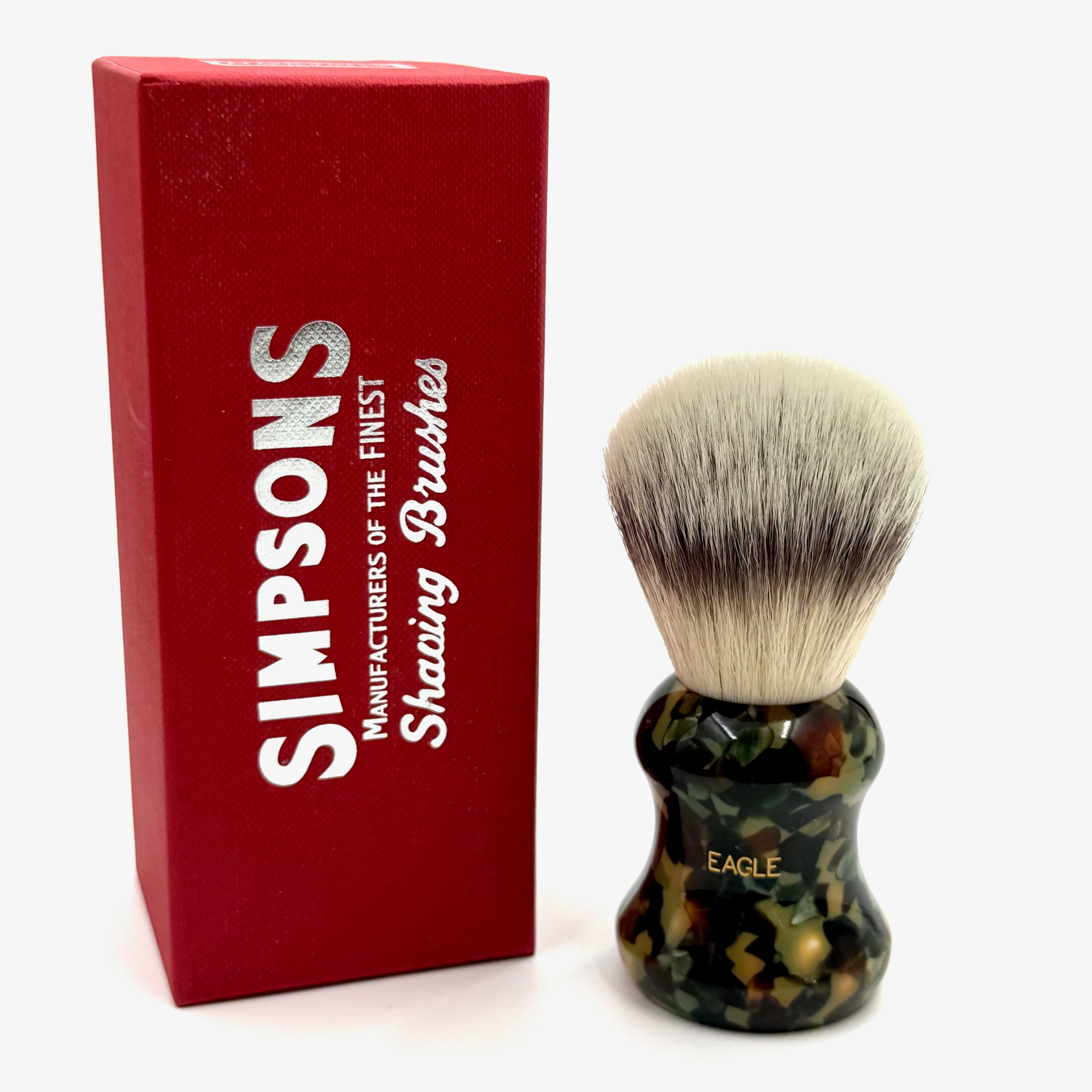 Limited Edition Eagle 3 Platinum Synthetic Shaving Brush - Autumn Falls