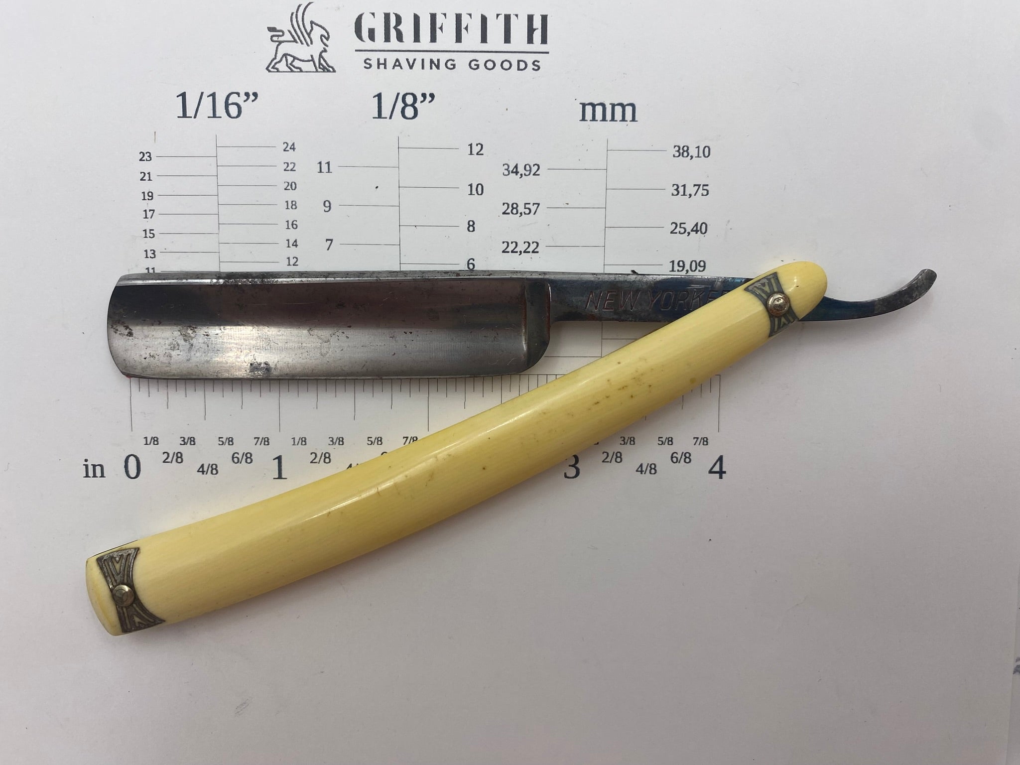 Vintage Ericson New Yorker Razor for Restoration