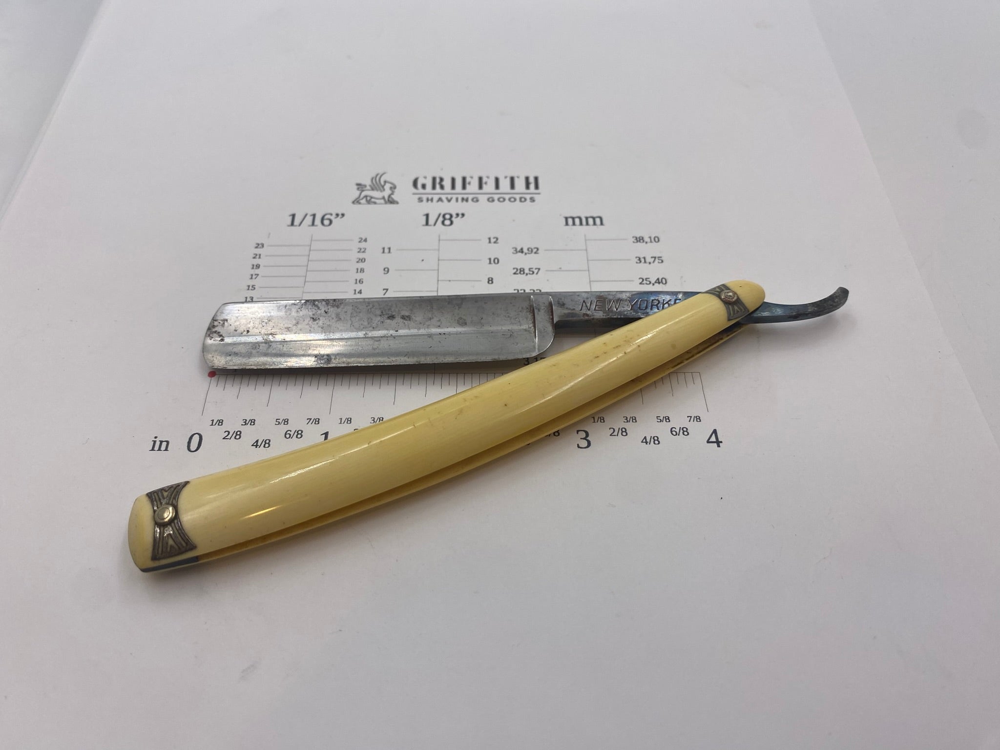 Vintage Ericson New Yorker Razor for Restoration