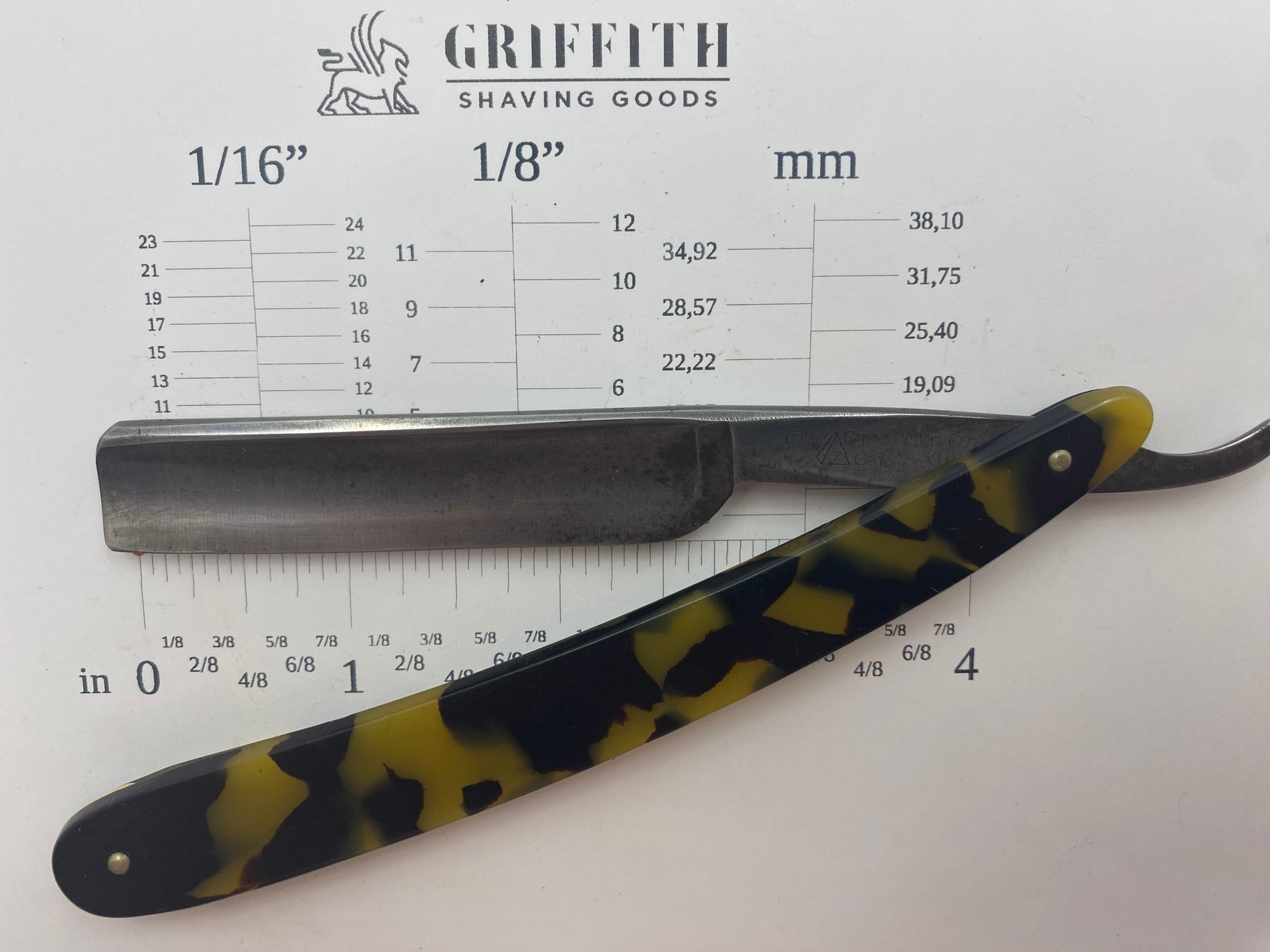 Vintage Geneva Cutlery American Razor for Restoration