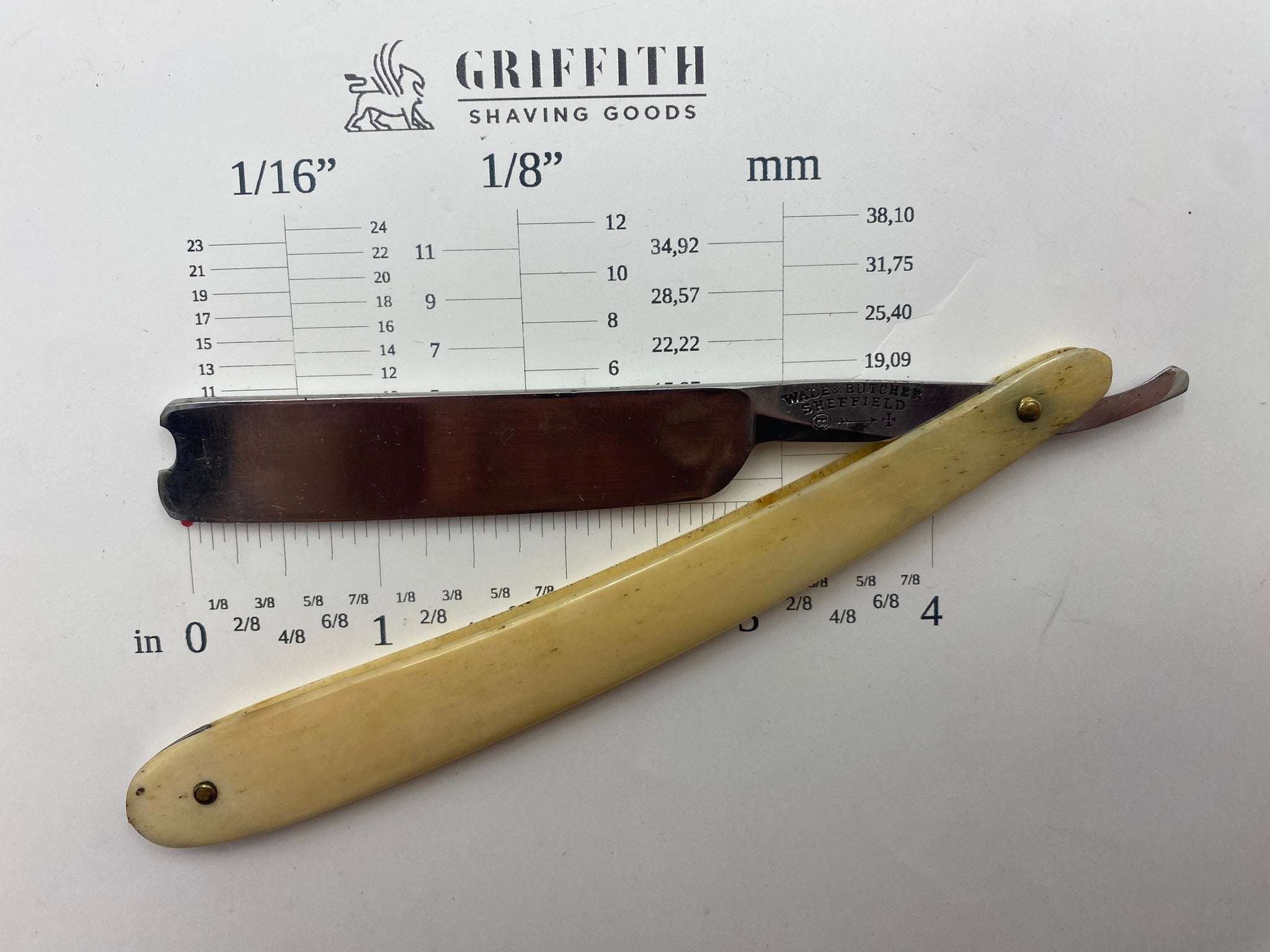 Vintage Wade & Butcher Sheffield Razor for Restoration