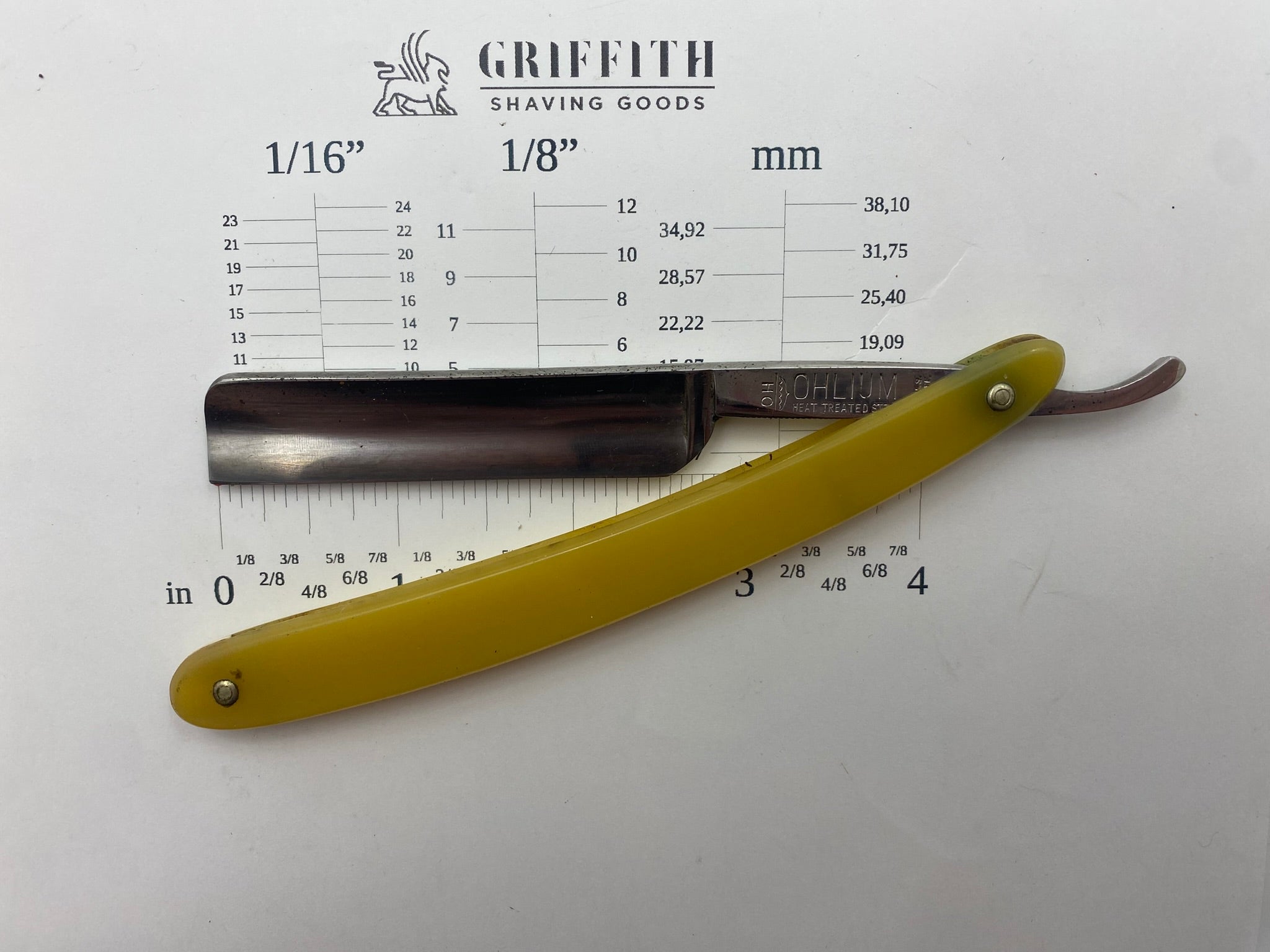 Vintage Mohawk Valley B.S. Ohlium Razor for Restoration