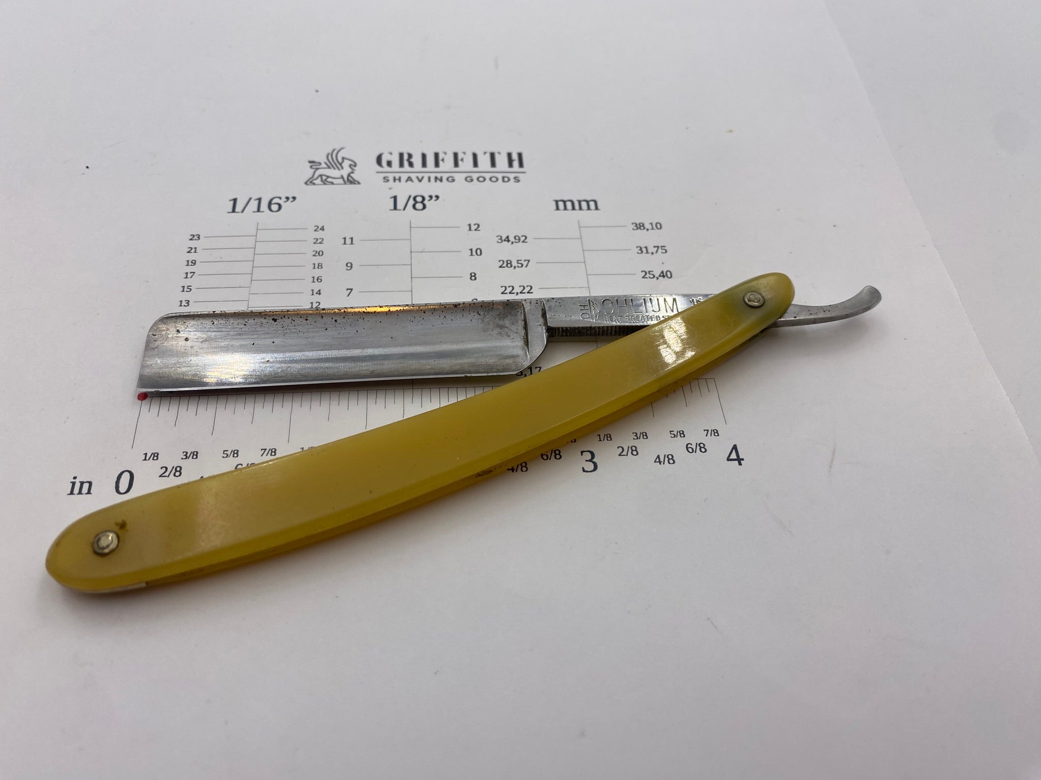 Vintage Mohawk Valley B.S. Ohlium Razor for Restoration