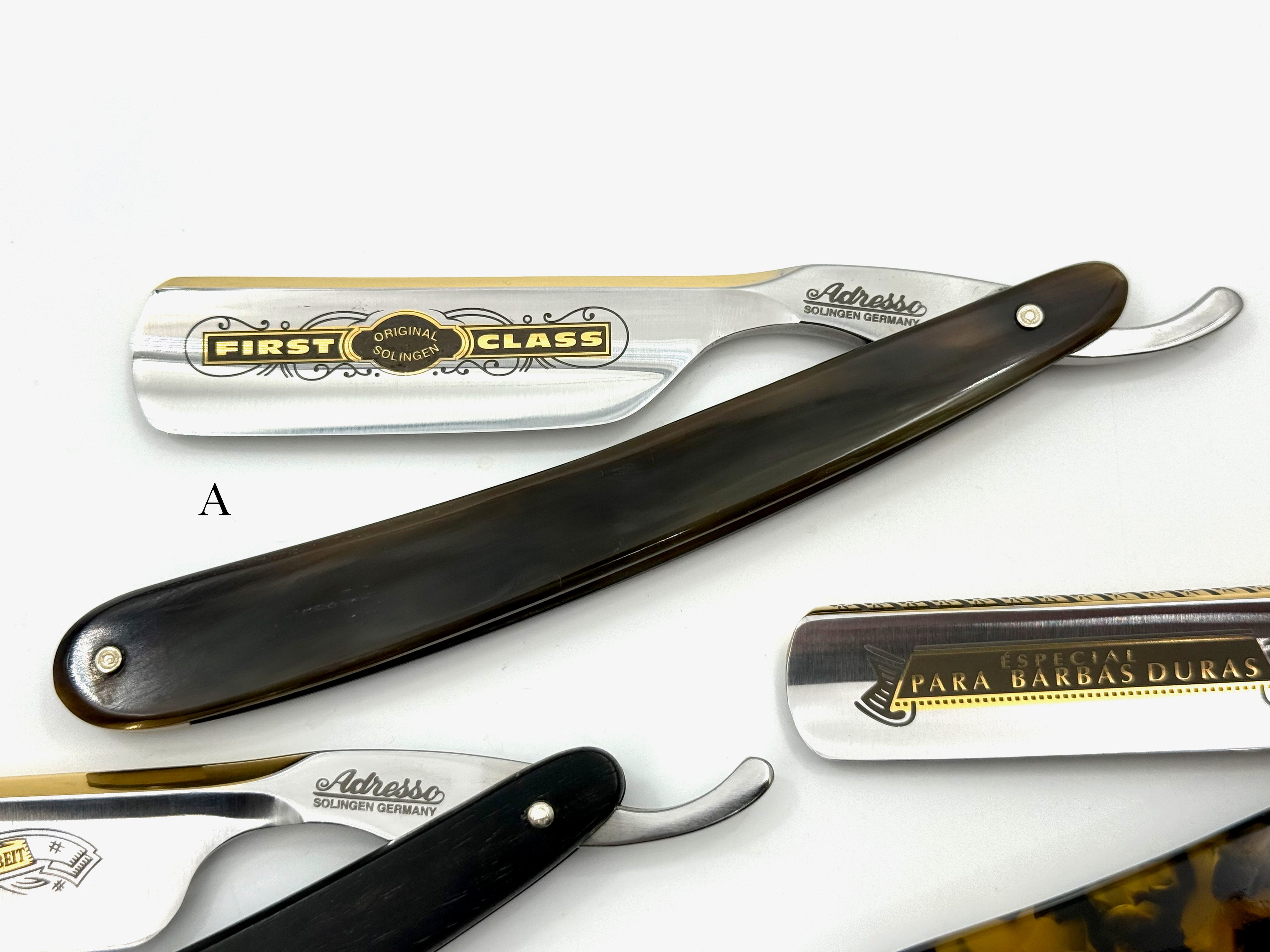 Werner Breidenbach - New 6/8-8/8 Solingen Straight Razors - CHOOSE YOUR RAZOR