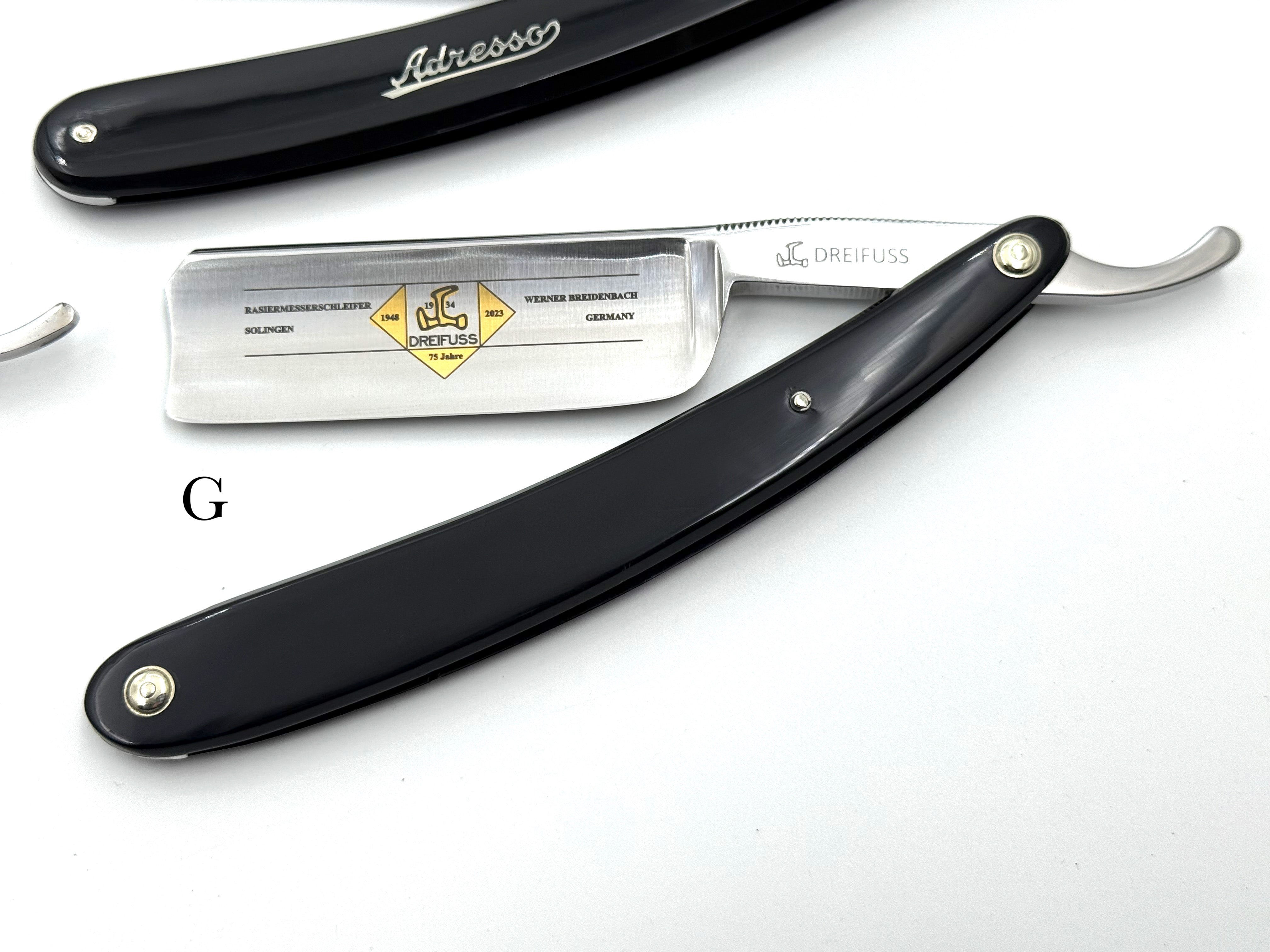 Werner Breidenbach - New 6/8-8/8 Solingen Straight Razors - CHOOSE YOUR RAZOR