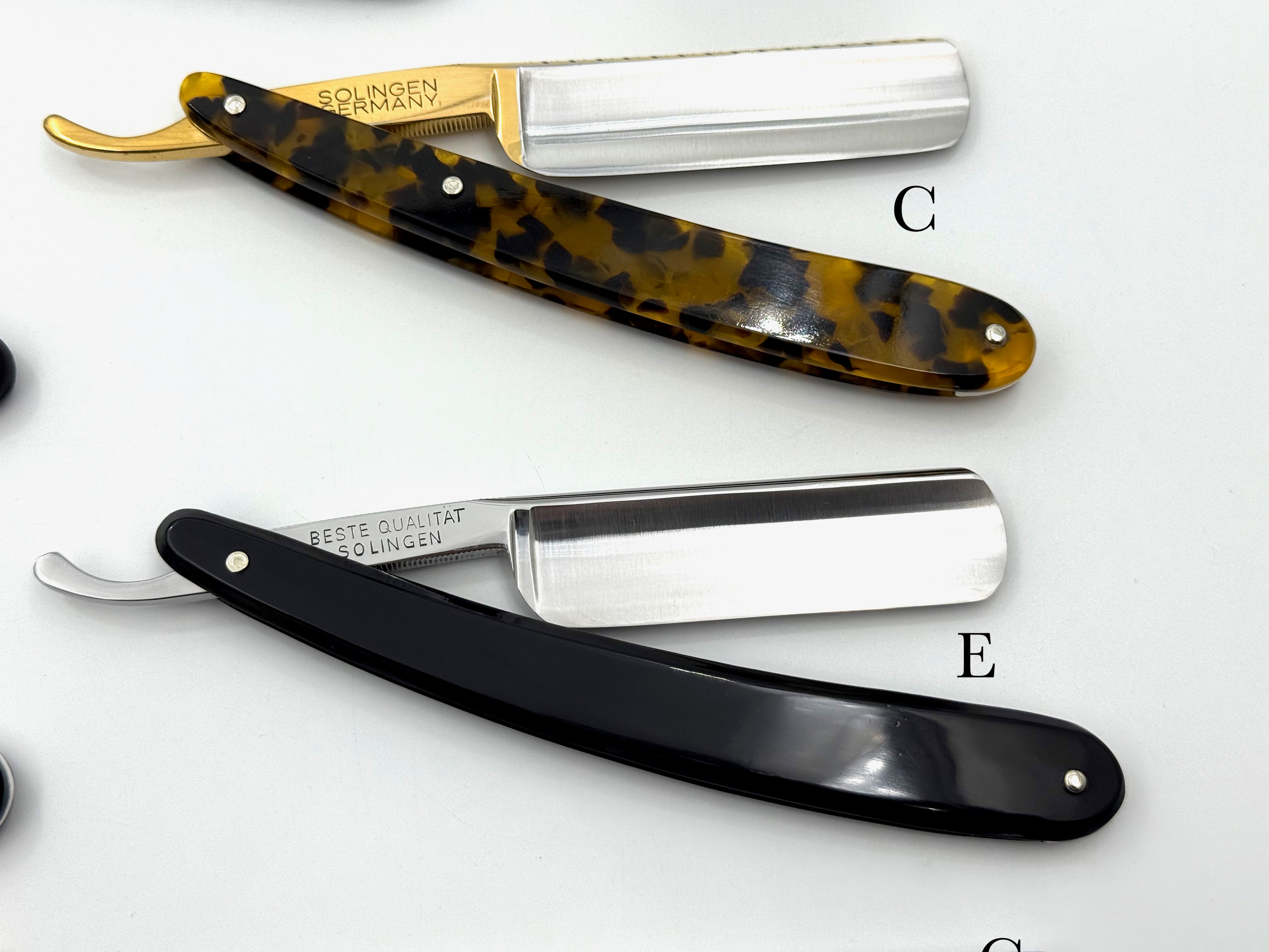 Werner Breidenbach - New 6/8-8/8 Solingen Straight Razors - CHOOSE YOUR RAZOR