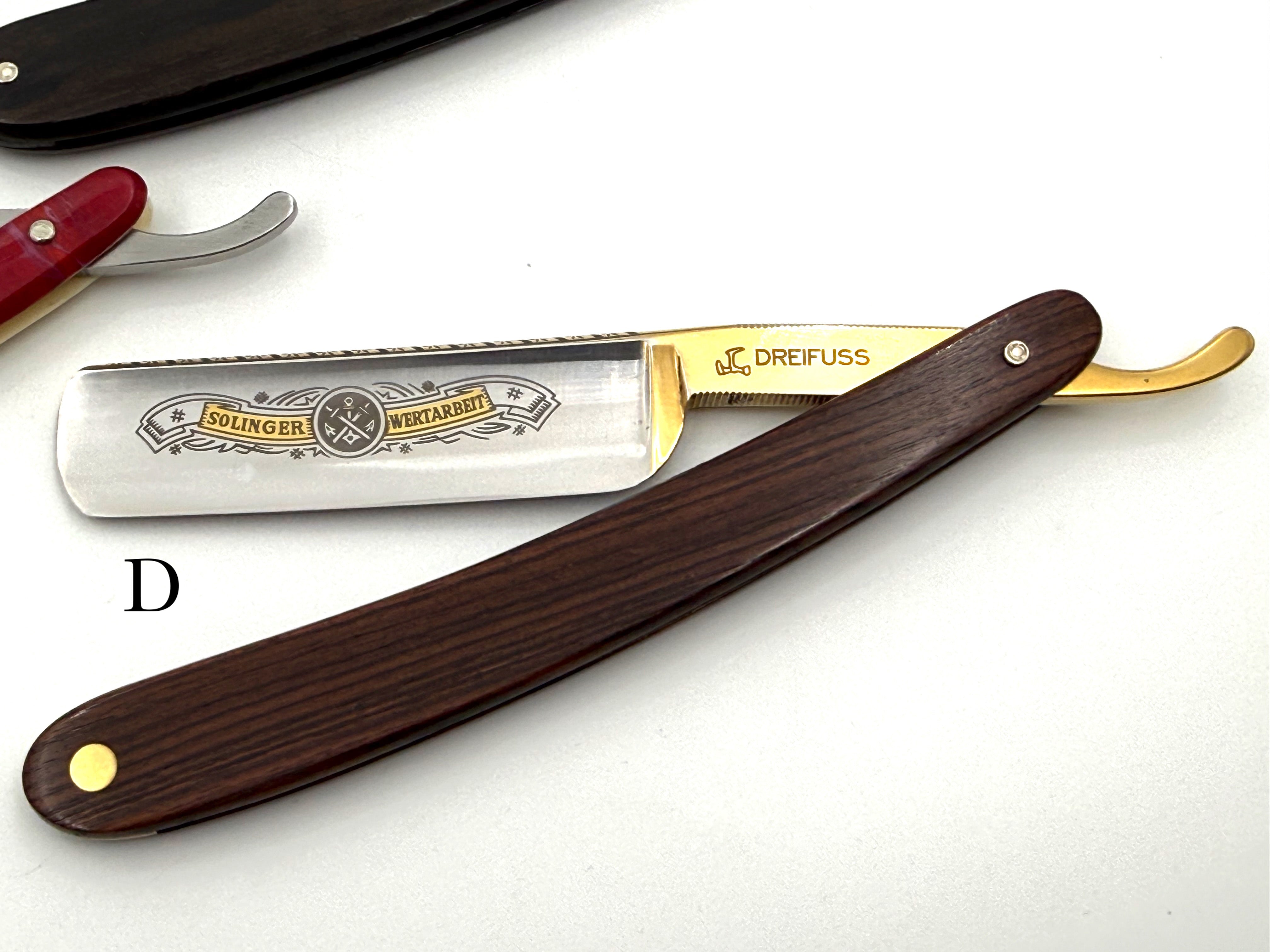 Werner Breidenbach - New 5/8-6/8 Solingen Straight Razors - CHOOSE YOUR RAZOR