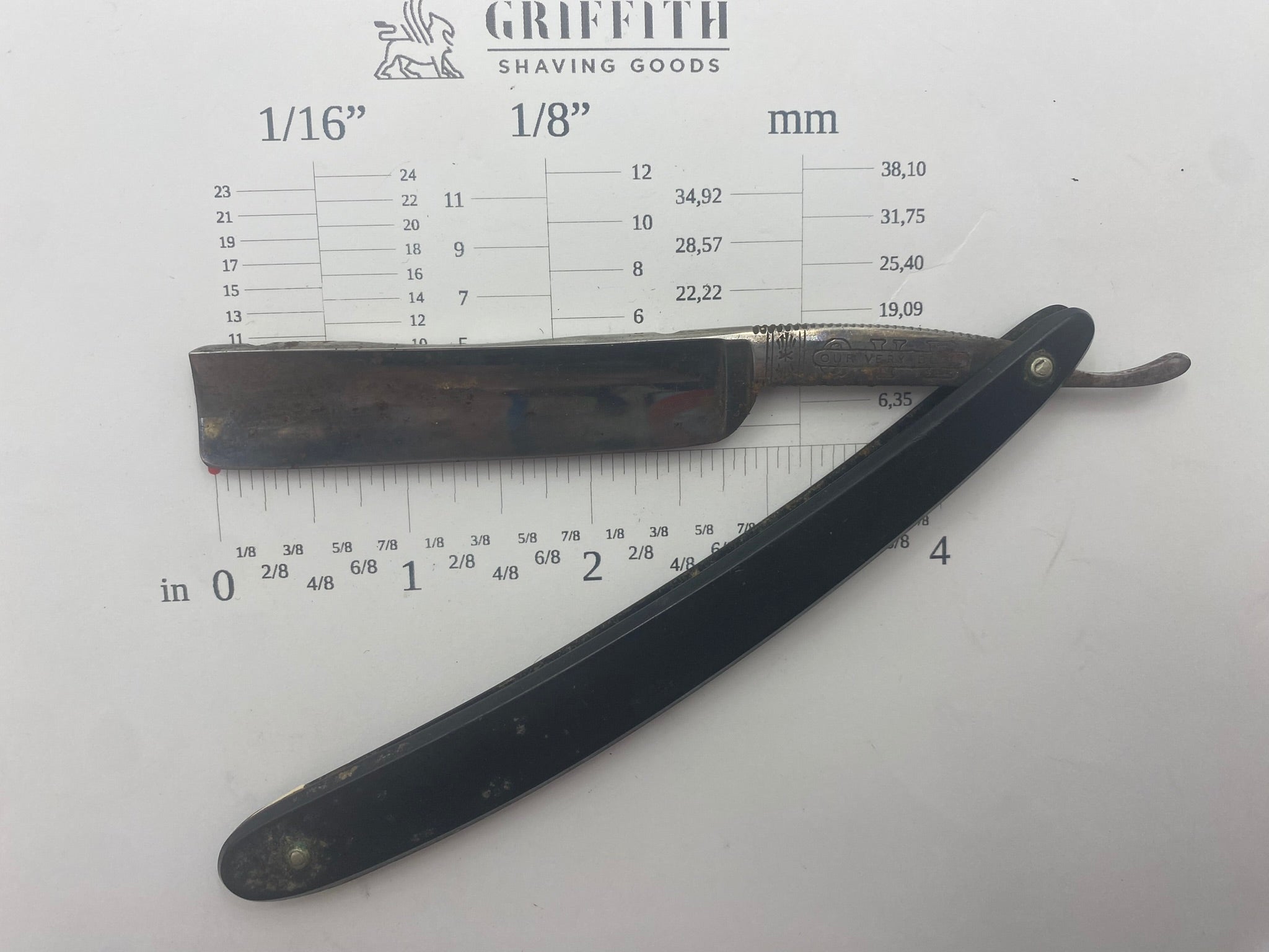 Vintage Hibbard, Spencer, Bartlett OVB Razor for Restoration