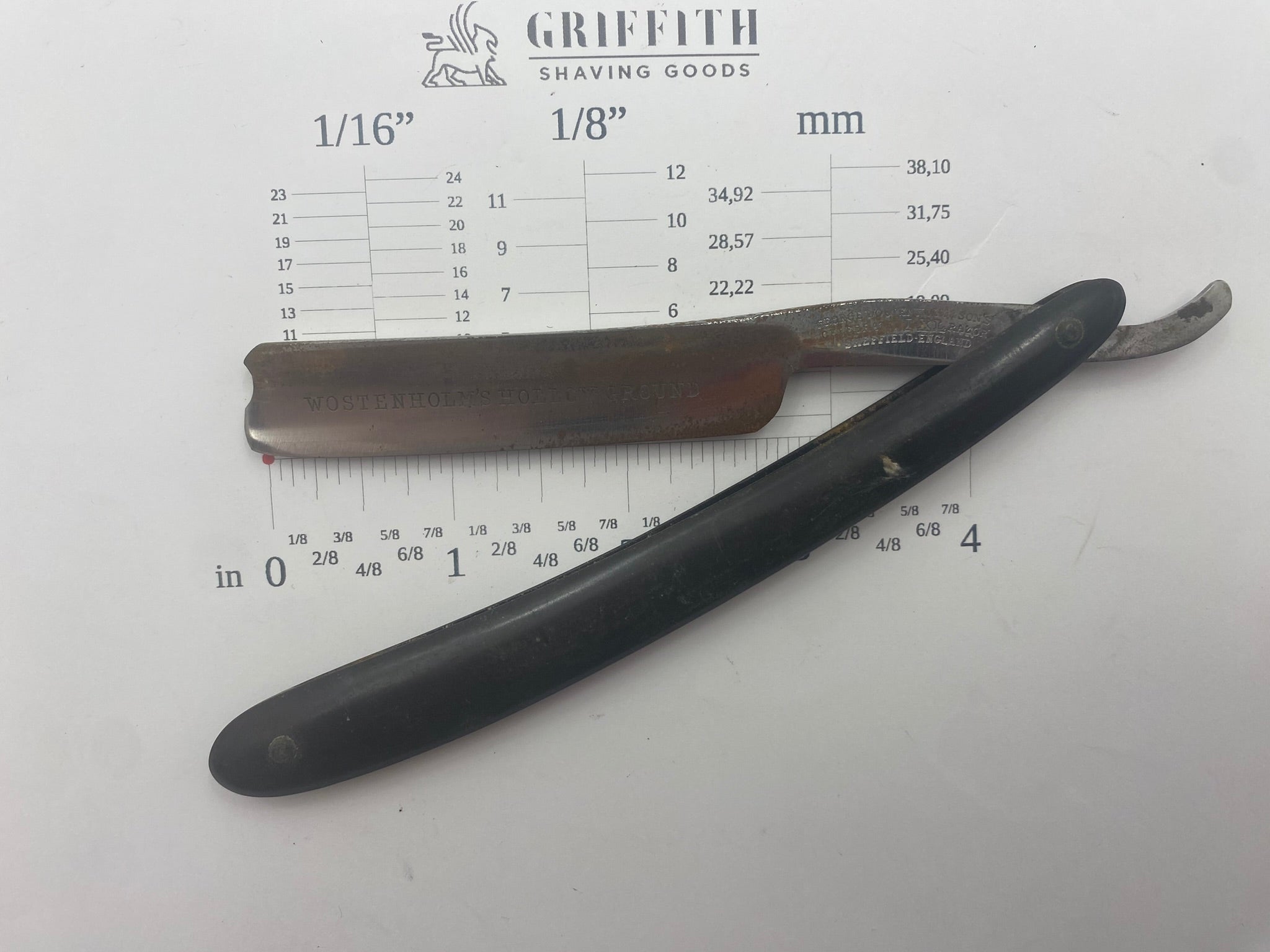 Vintage George Wostenholm Sheffield Razor for Restoration