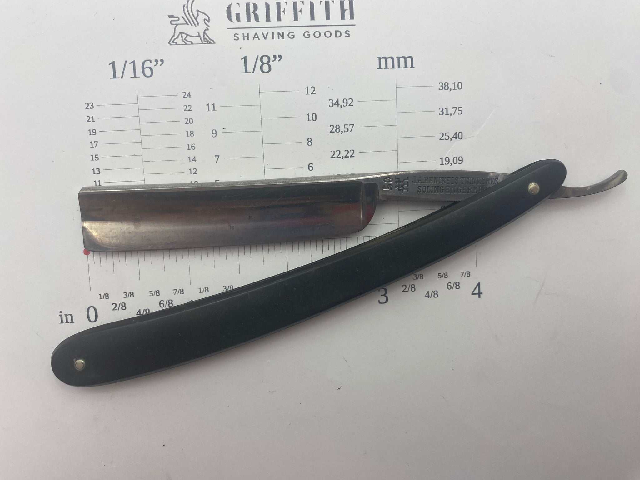 Vintage Henckels No. 50 German Razor for Restoration