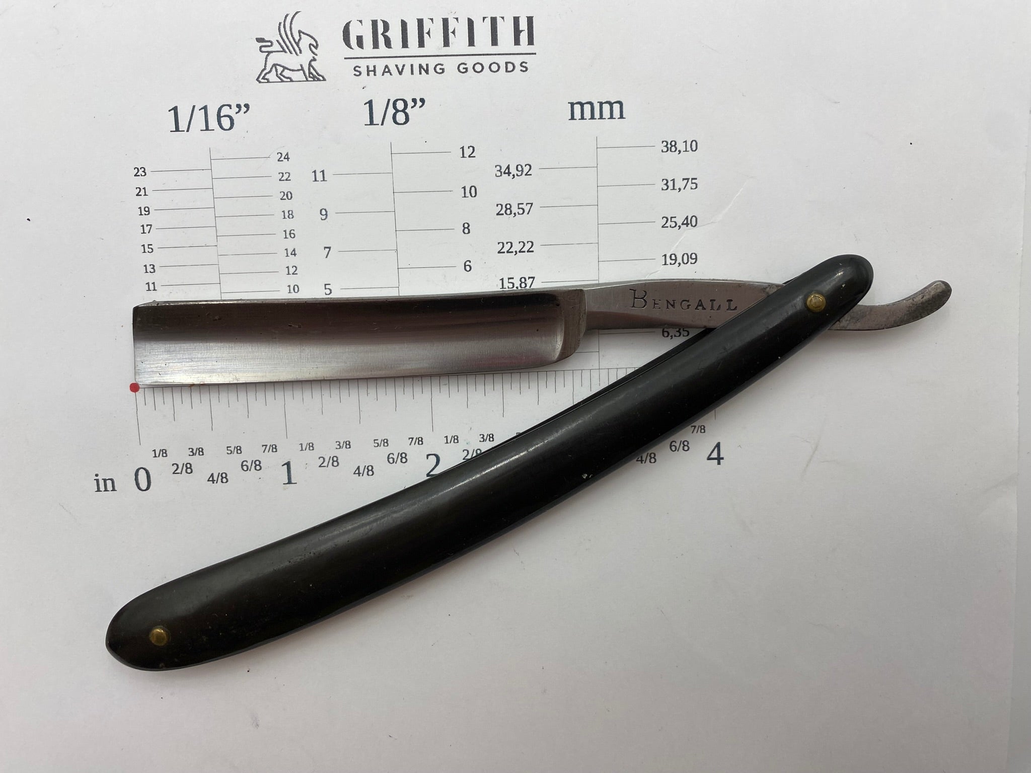 Vintage Bengall Sheffield Razor for Restoration