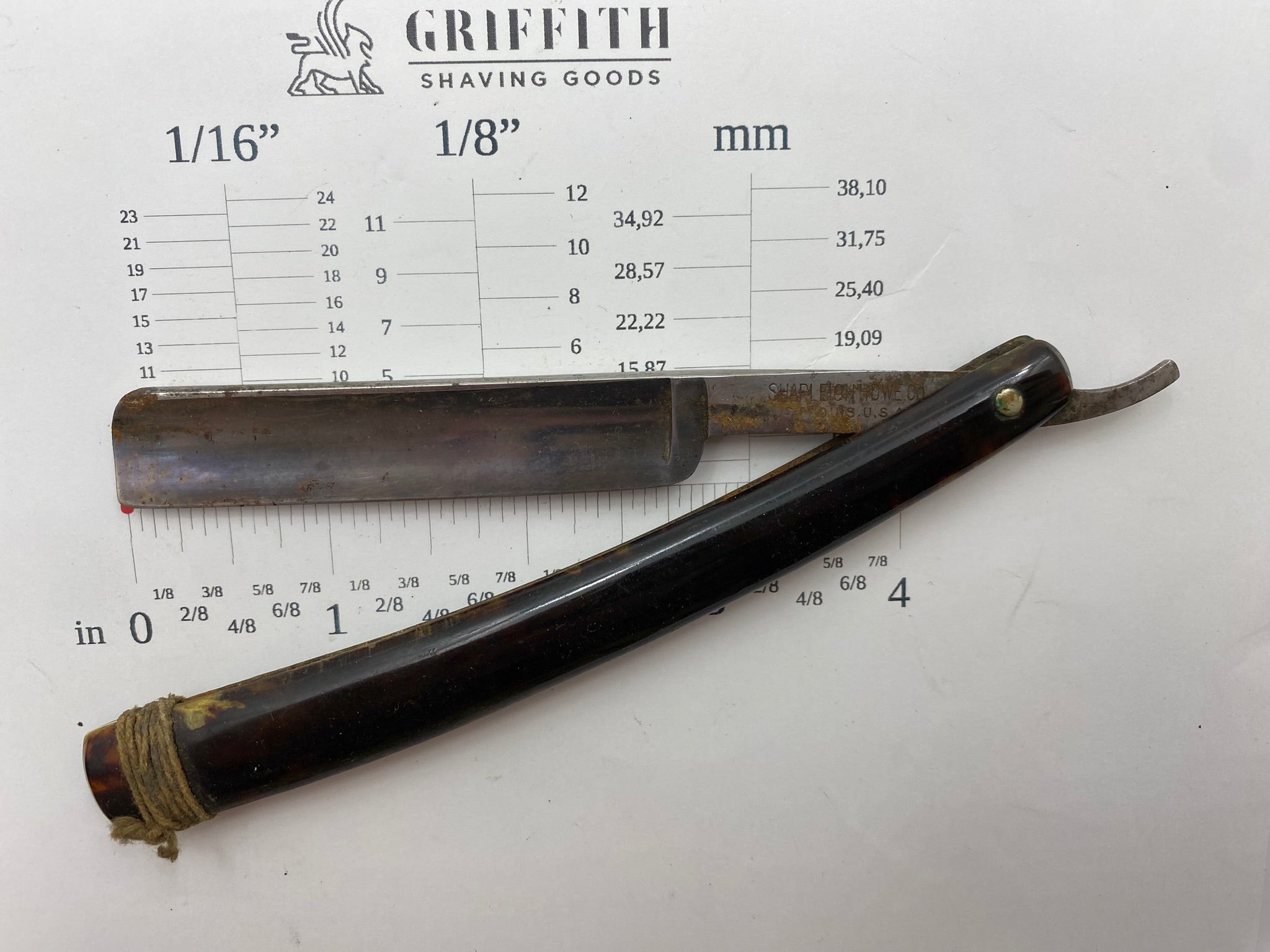 Vintage Shapleigh Hardware Razor for Restoration