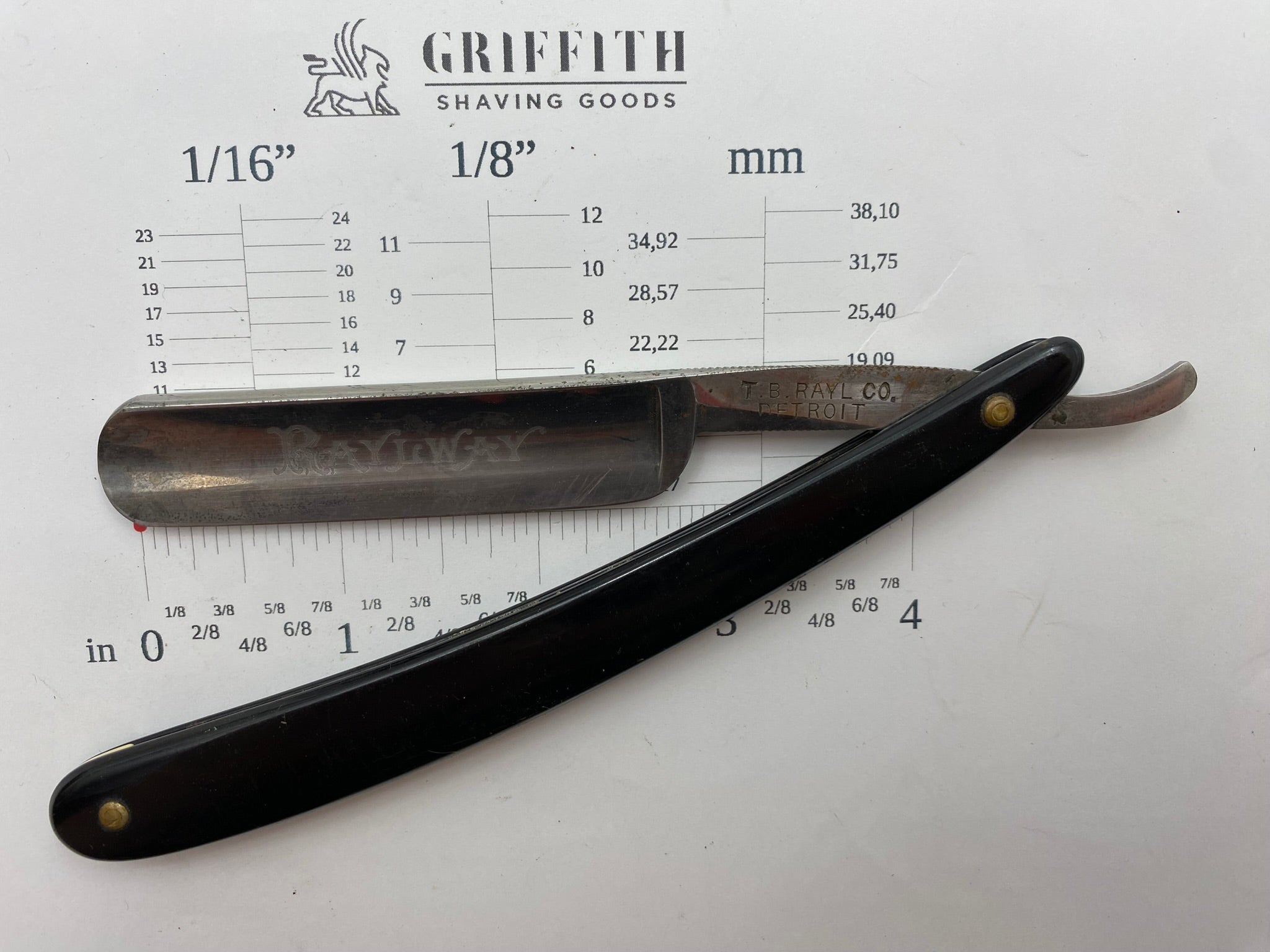 Vintage "Raylway" USA Razor for Restoration