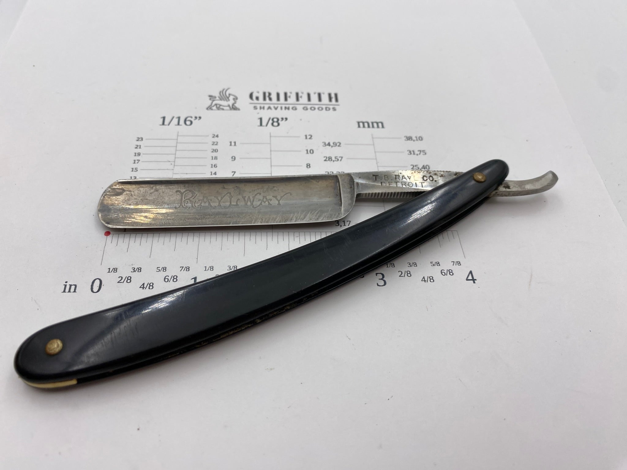 Vintage "Raylway" USA Razor for Restoration