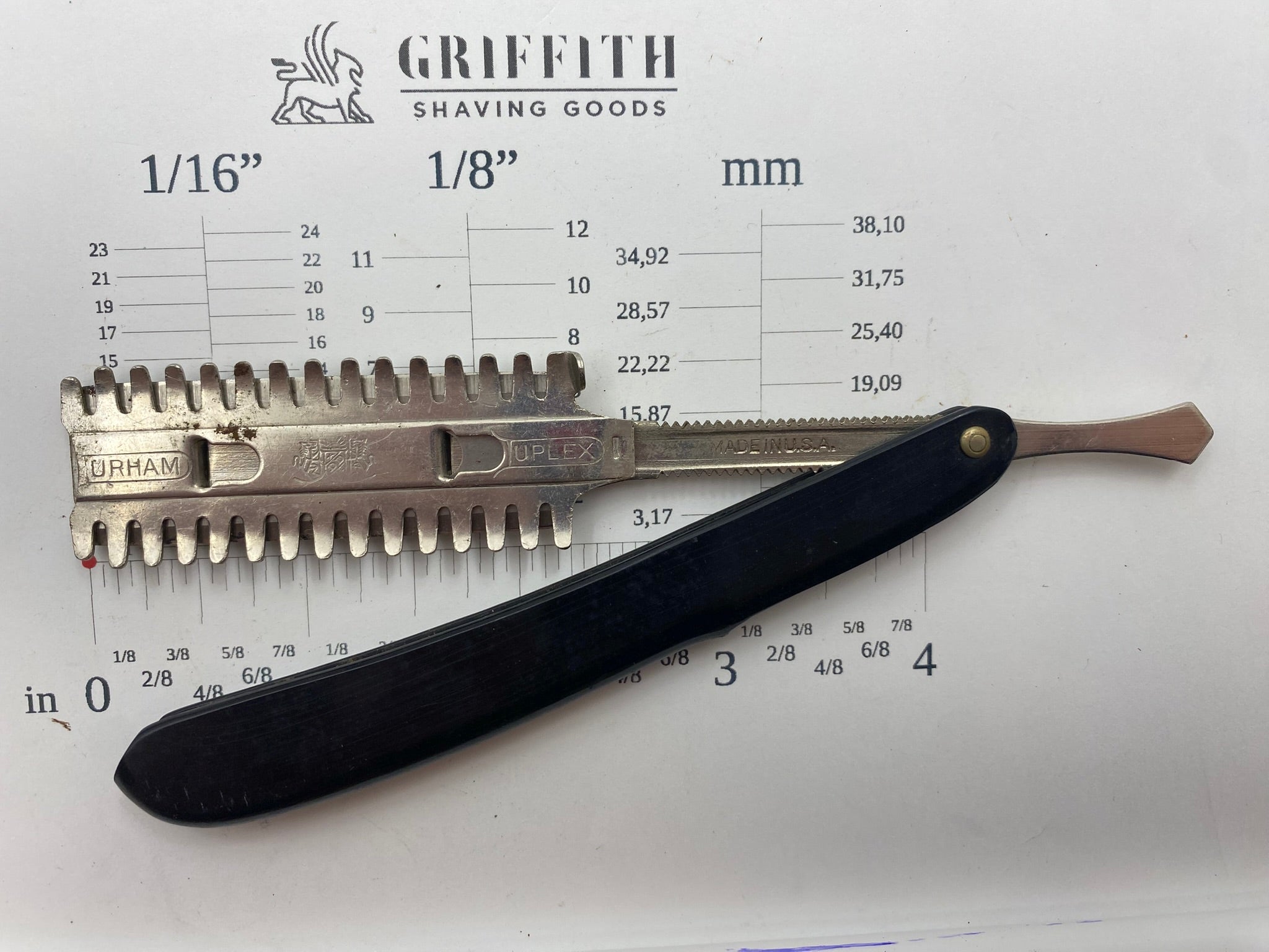 Vintage Durham Duplex Razor for Restoration