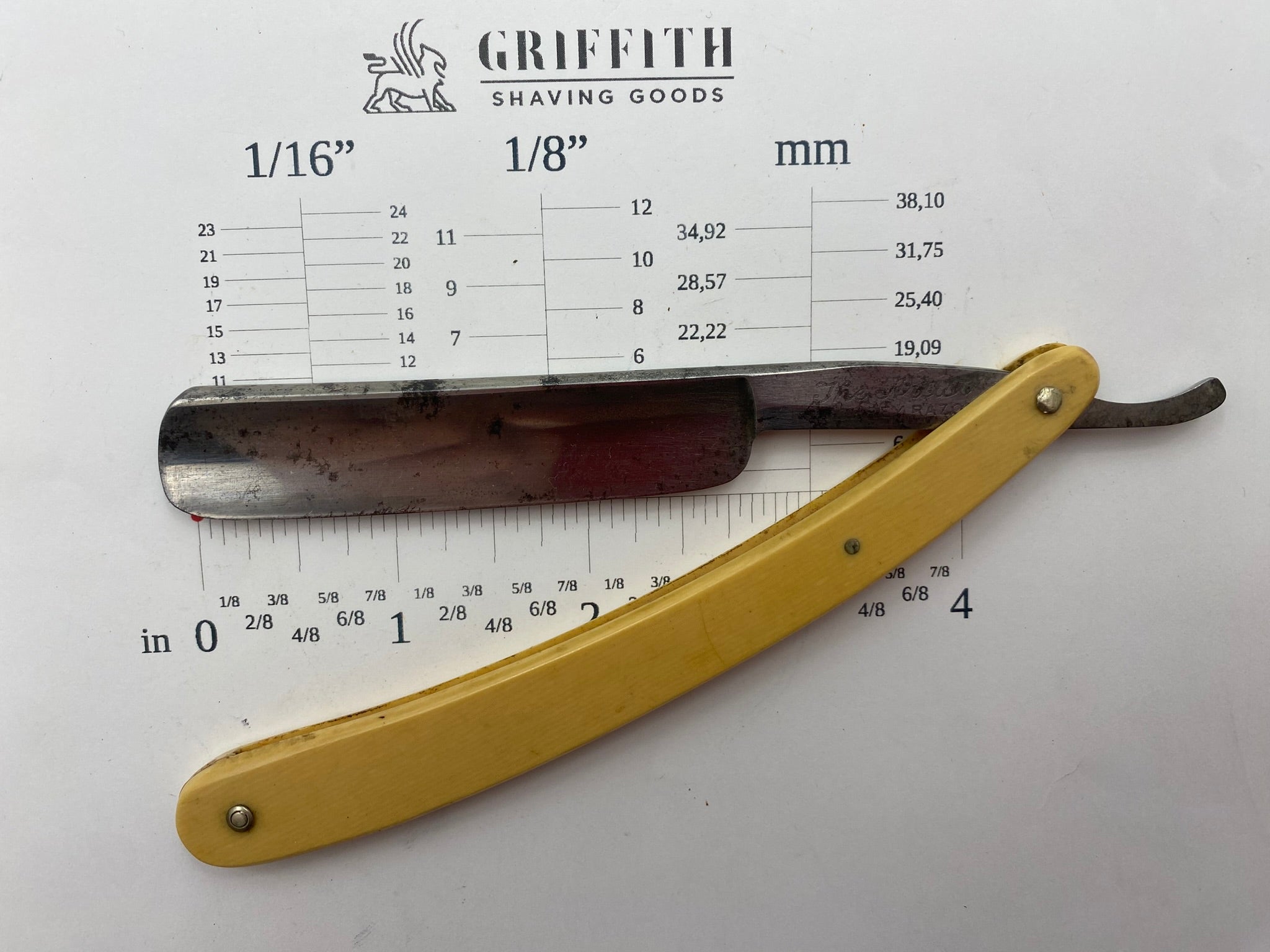 Vintage Torrey Razor Co. American Razor for Restoration