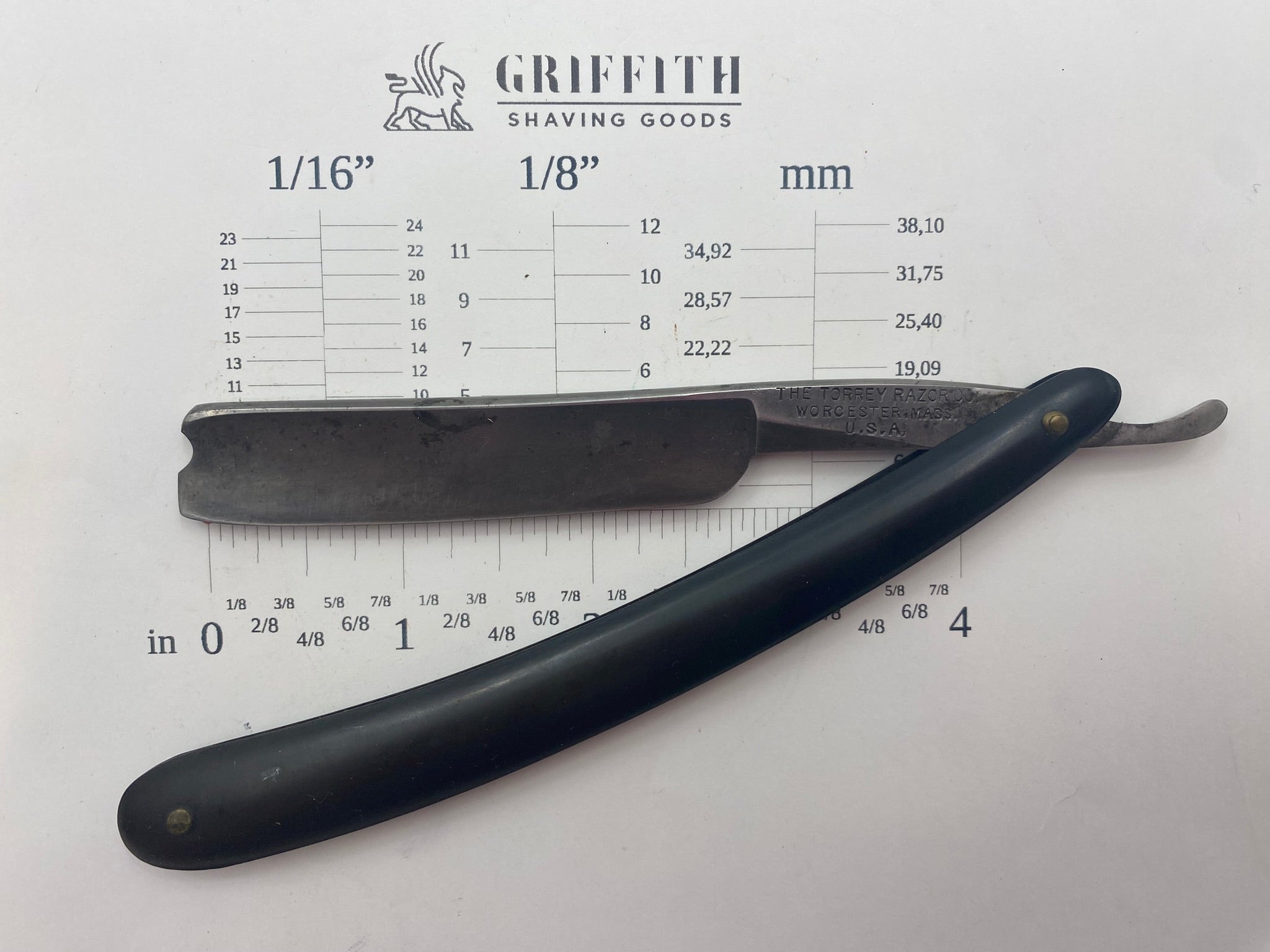 Vintage Torrey Razor Co. American Razor for Restoration