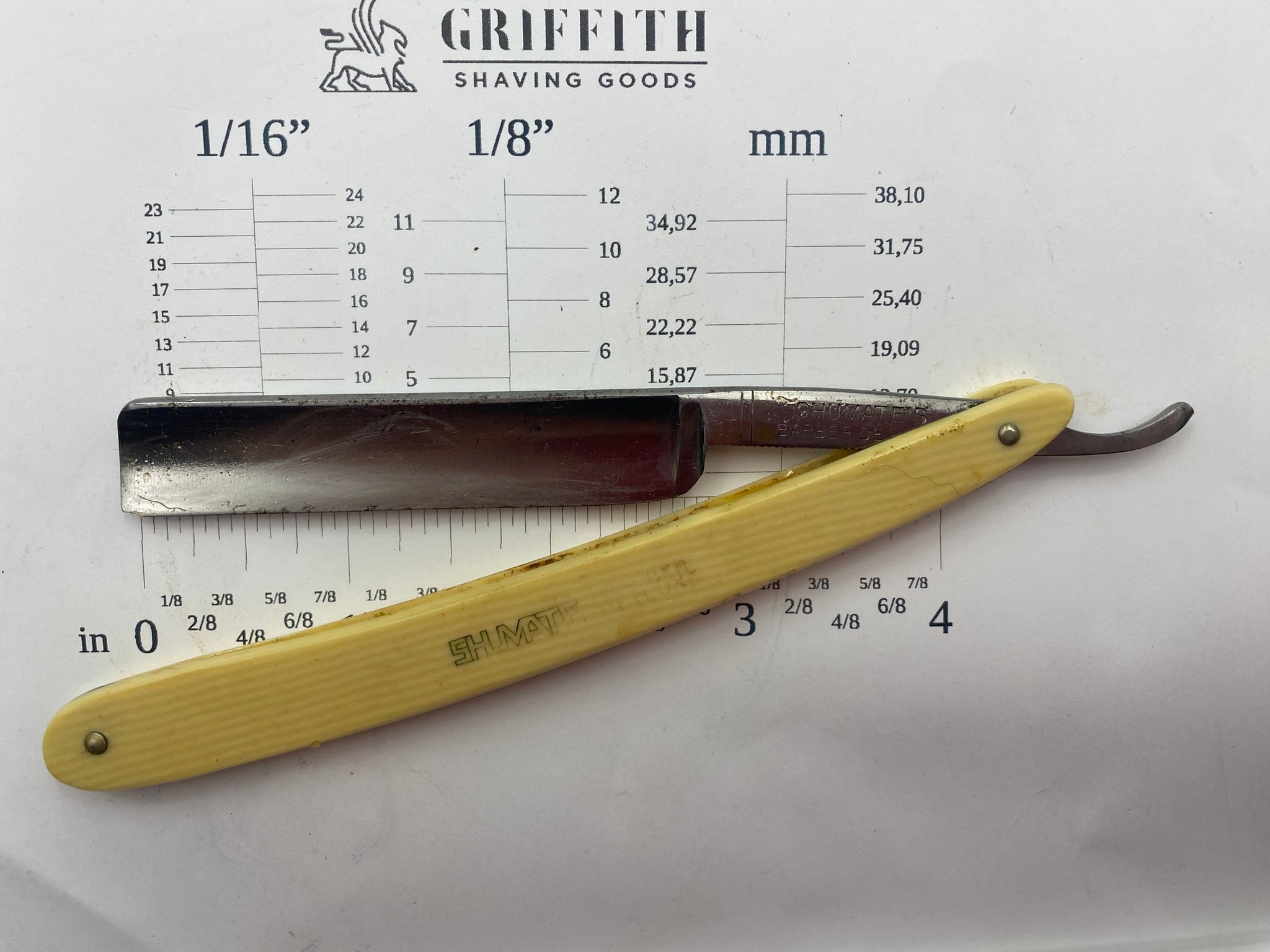 Vintage Shumate Razor for Restoration