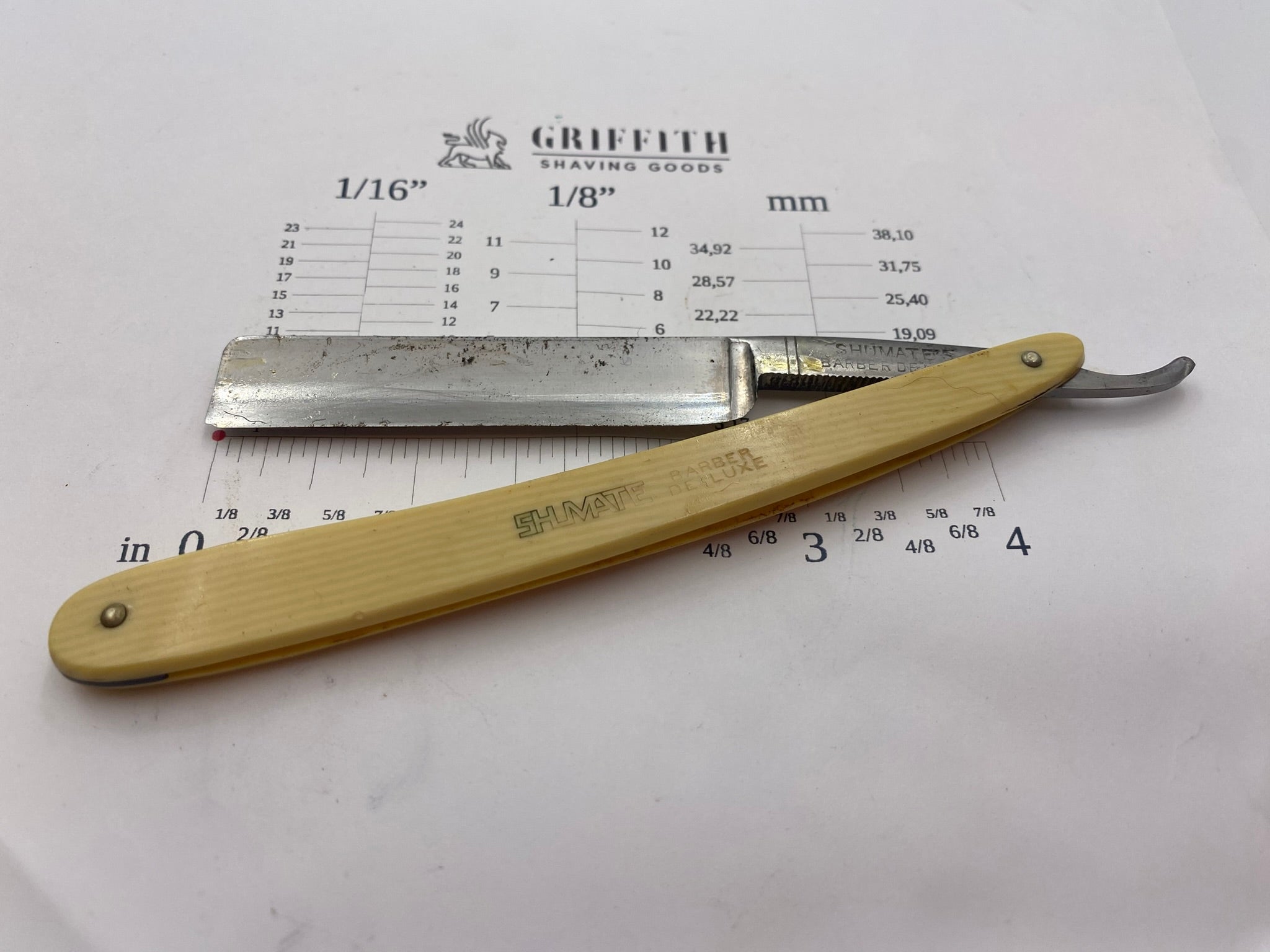 Vintage Shumate Razor for Restoration