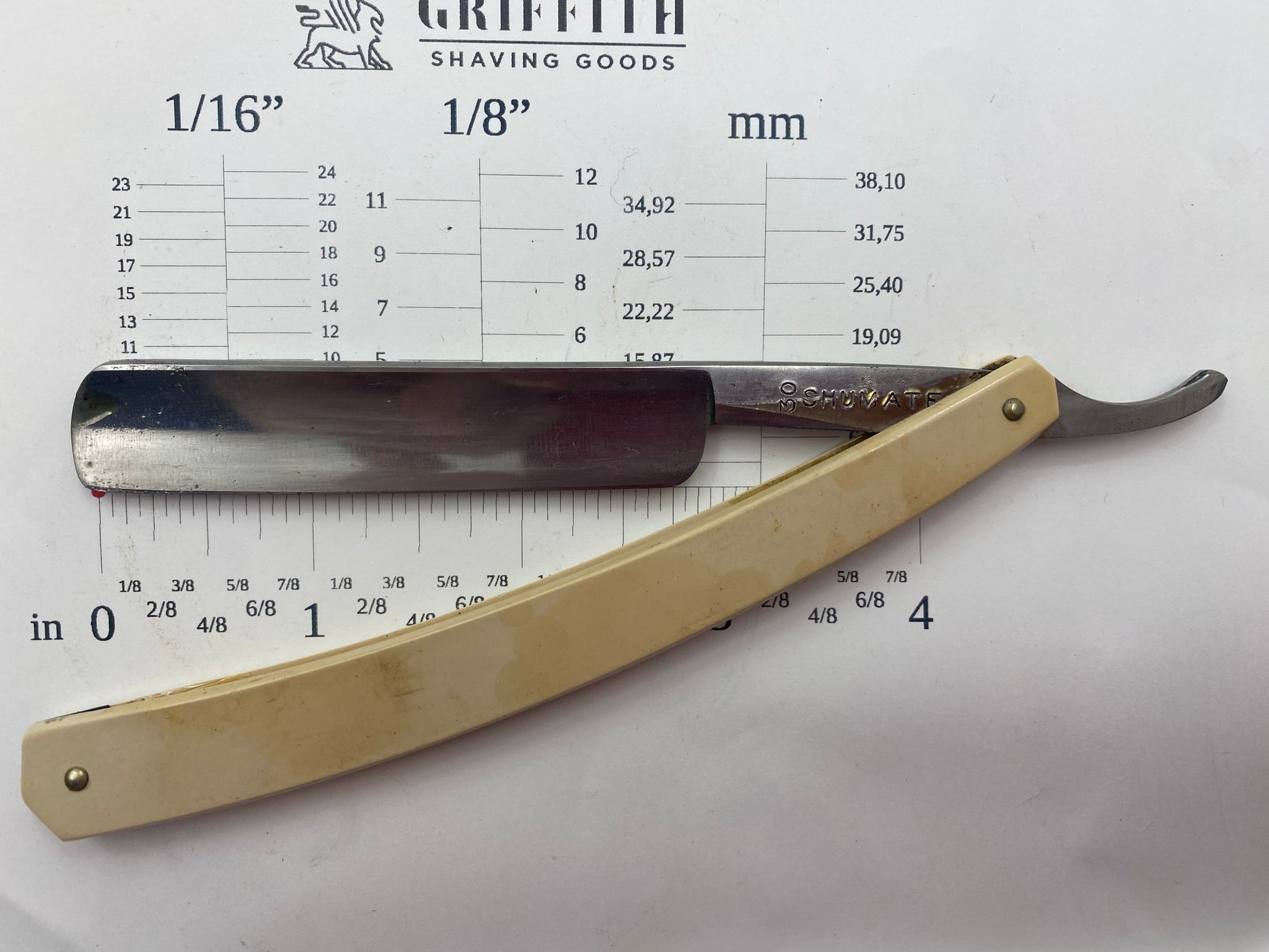 Vintage Shumate Razor for Restoration