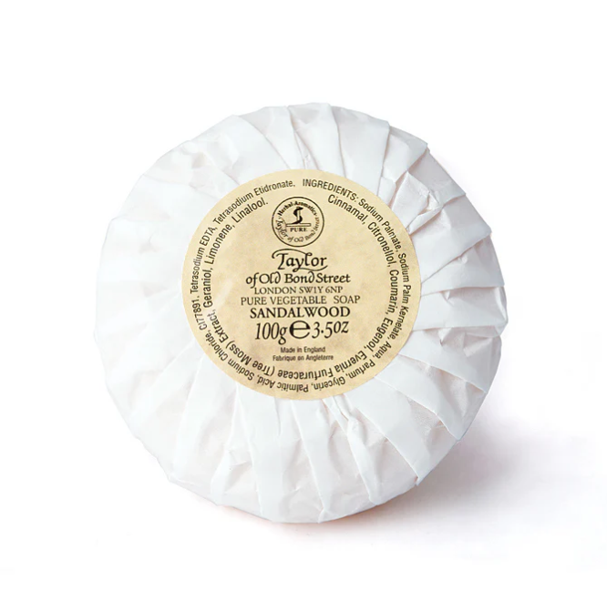 Barre de savon de bain au bois de santal Taylor of Old Bond Street - 200 g (7 oz)