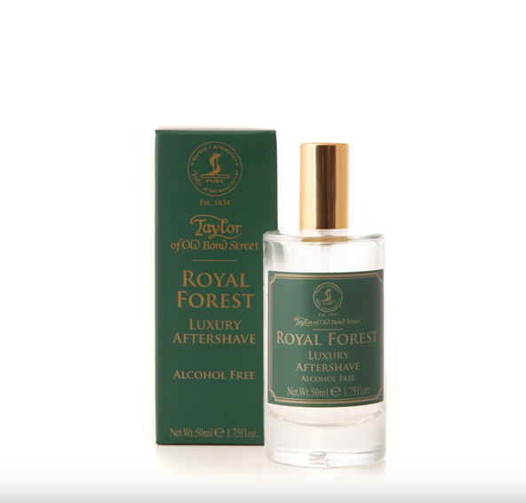 Taylor of Old Bond Street Royal Forest Lotion après-rasage sans alcool pour peaux sensibles - 50 ml (1,75 fl. oz)