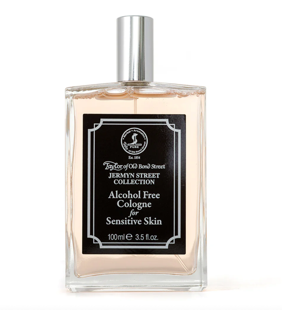 Eau de Cologne sans alcool Taylor of Old Bond Street Jermyn Street pour peaux sensibles - 100 ml (3,3 fl. oz)