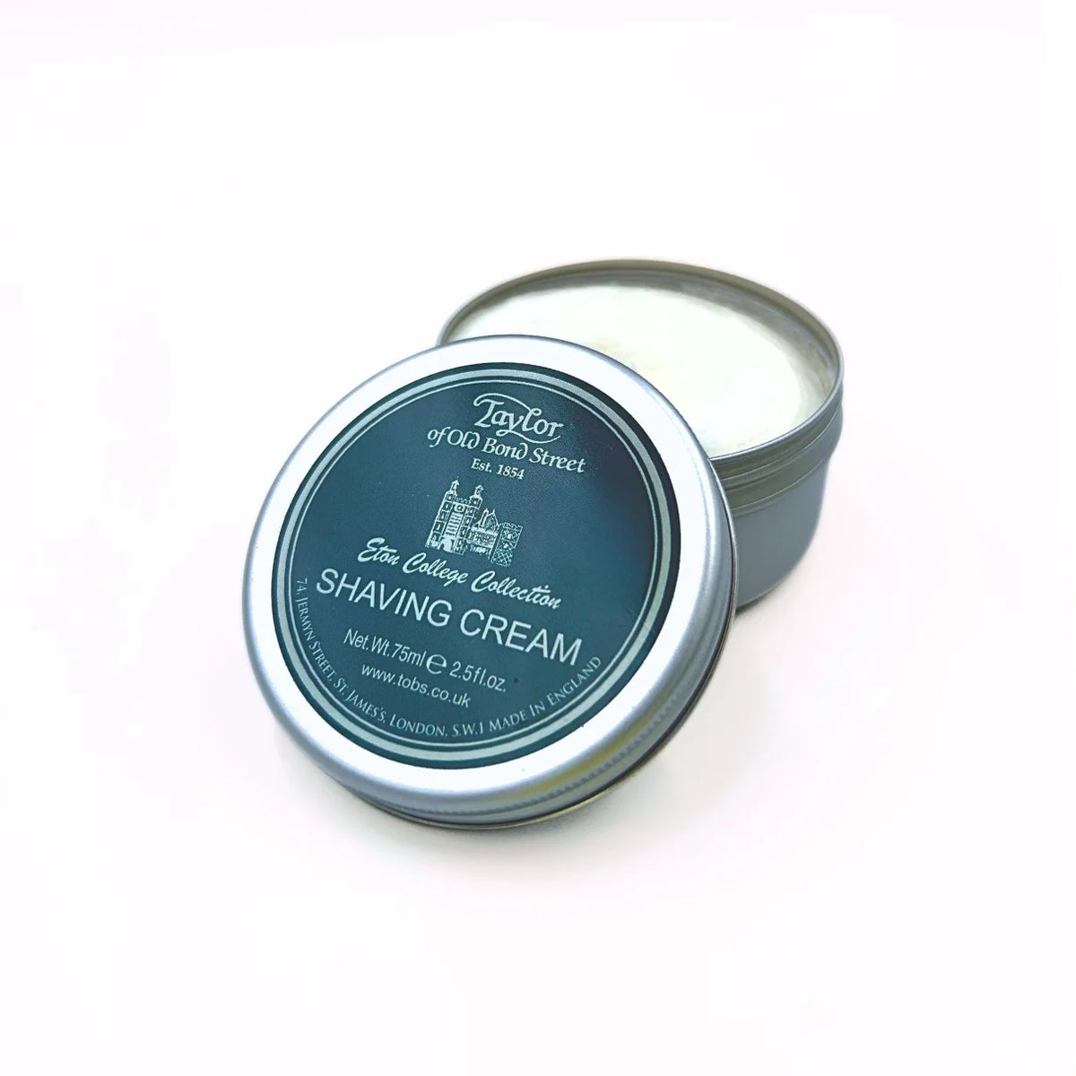 Taylor of Old Bond Street Jermyn Street Collection Rasiercreme für empfindliche Haut, 75 ml (2,5 oz)