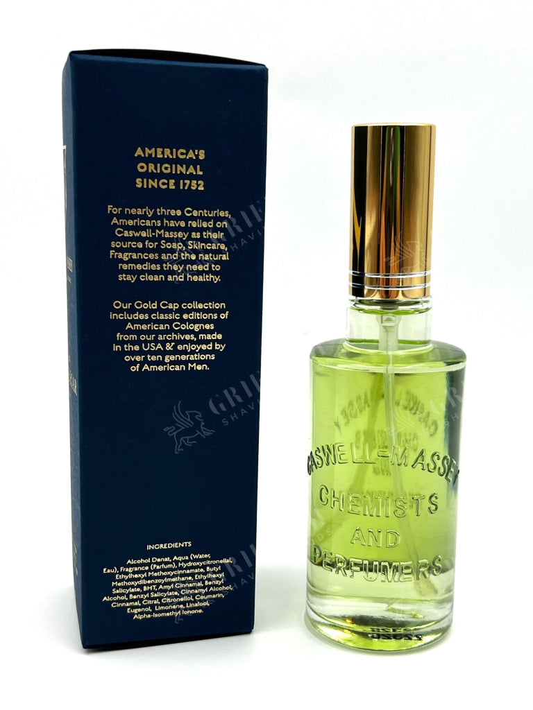 Caswell Massey Greenbriar Gold Cap Luxury Cologne (88ml/3 oz)